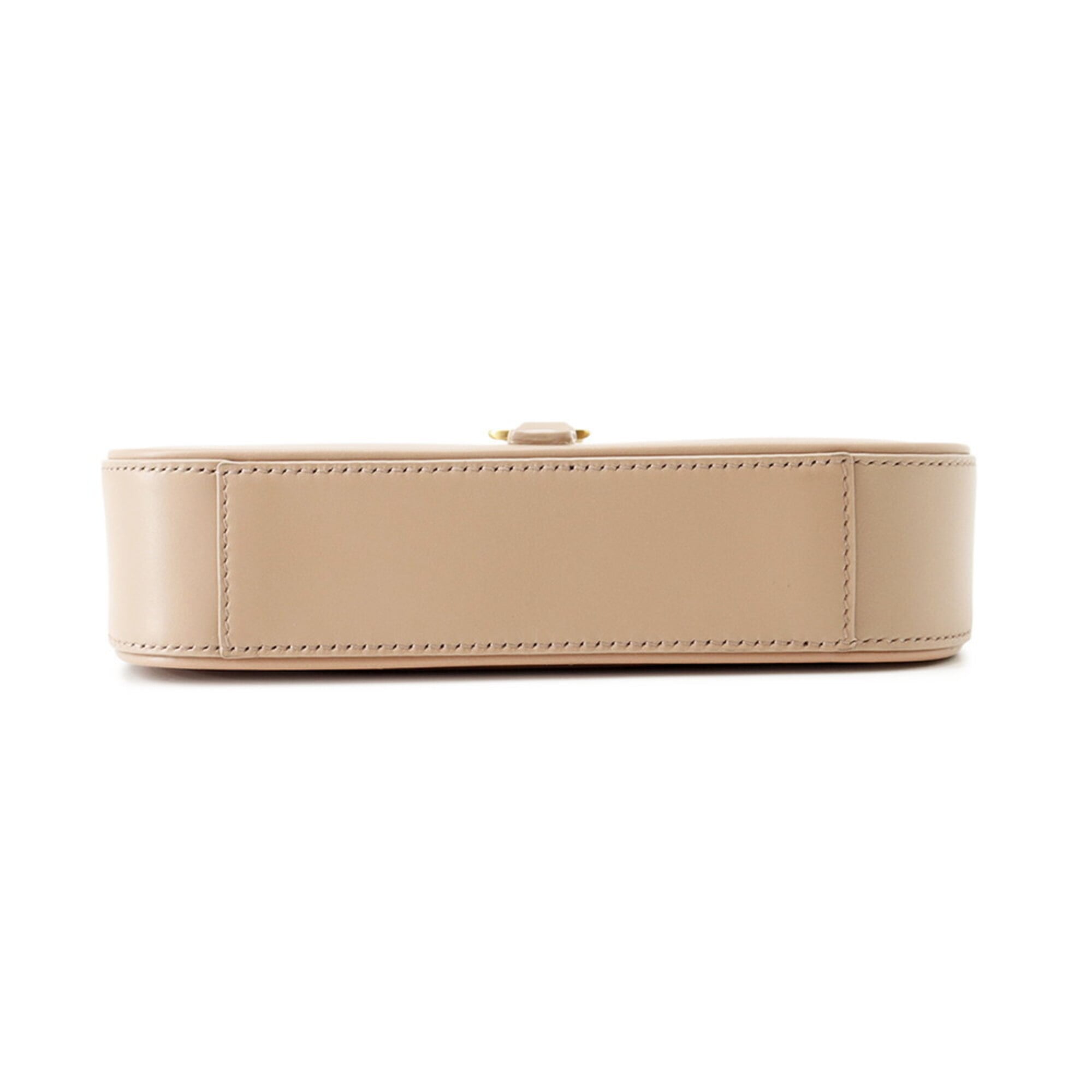 Yves Saint Laurent Gold Leather Handbag (Pre-Owned)