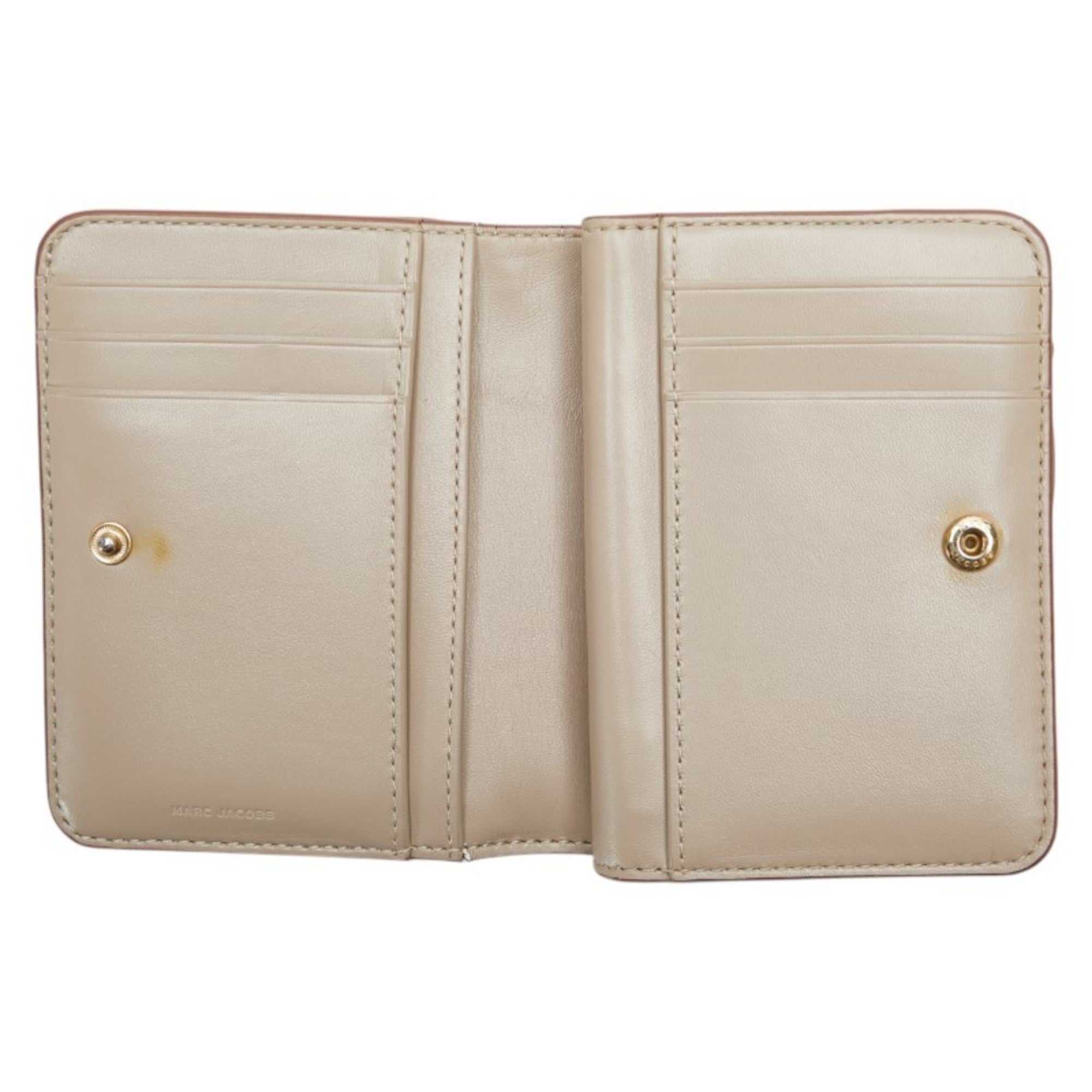 Marc Jacobs Brown Leather Wallet (Bi-Fold) (Pre-Owned)