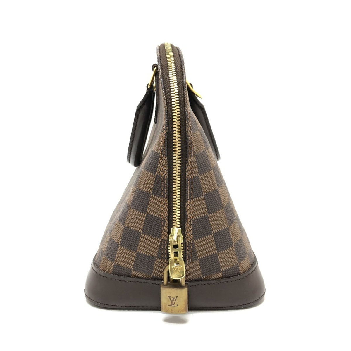Louis Vuitton Brown Damier Canvas Handbag Tote Bag (Pre-Owned)