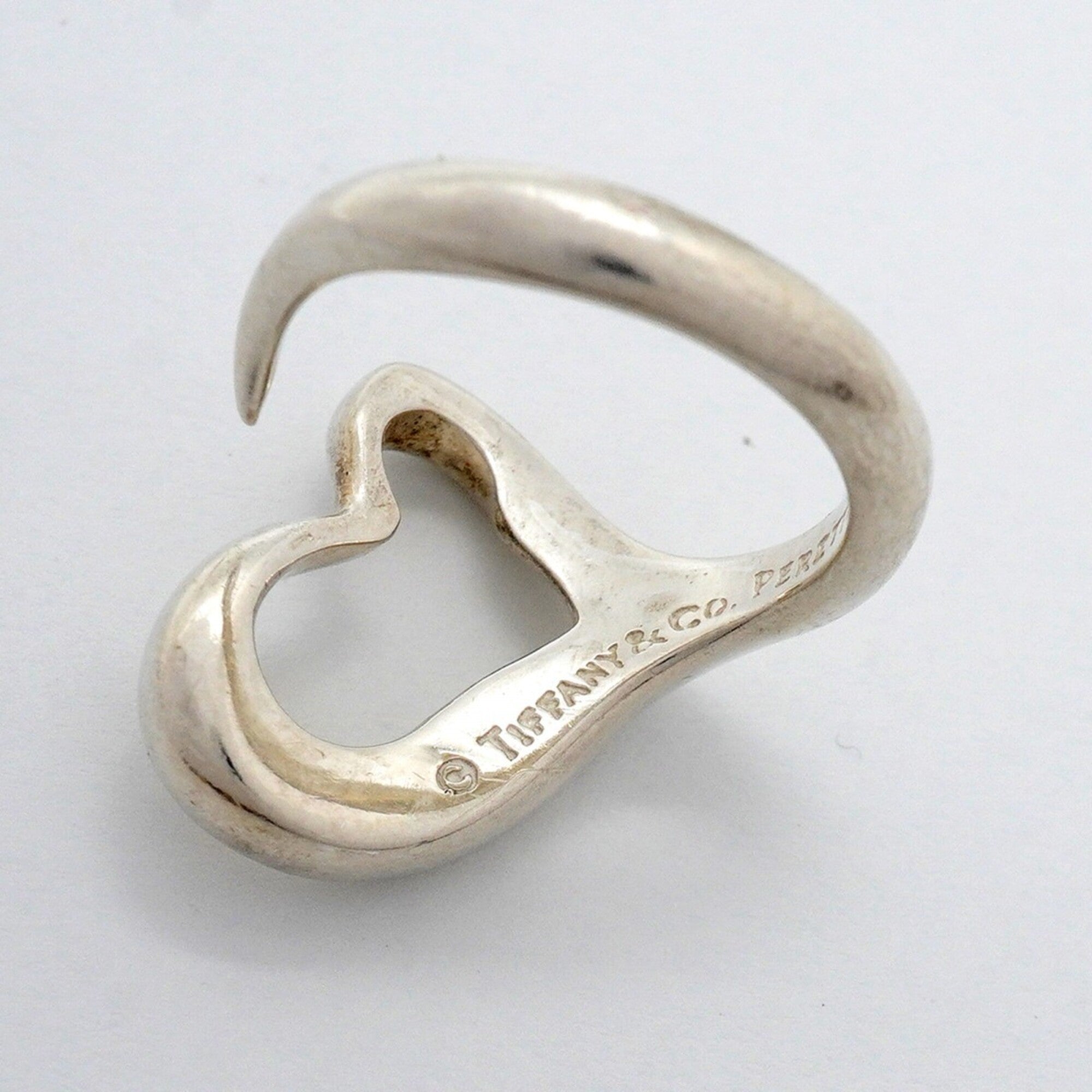 Tiffany Silver 925 Band Ring (Pre-Owned)