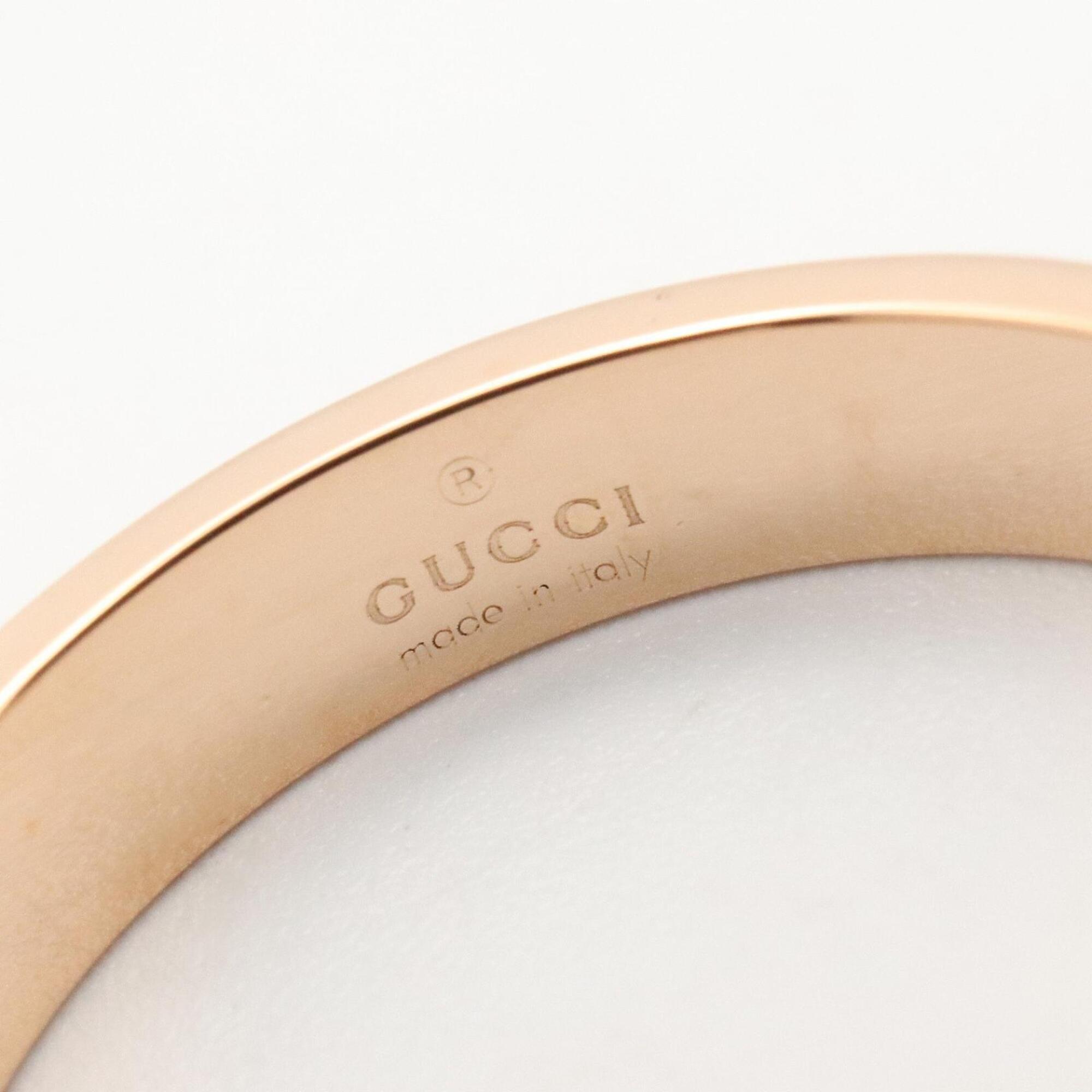 Gucci Gold Pink Gold (18K) Band Ring (Pre-Owned)