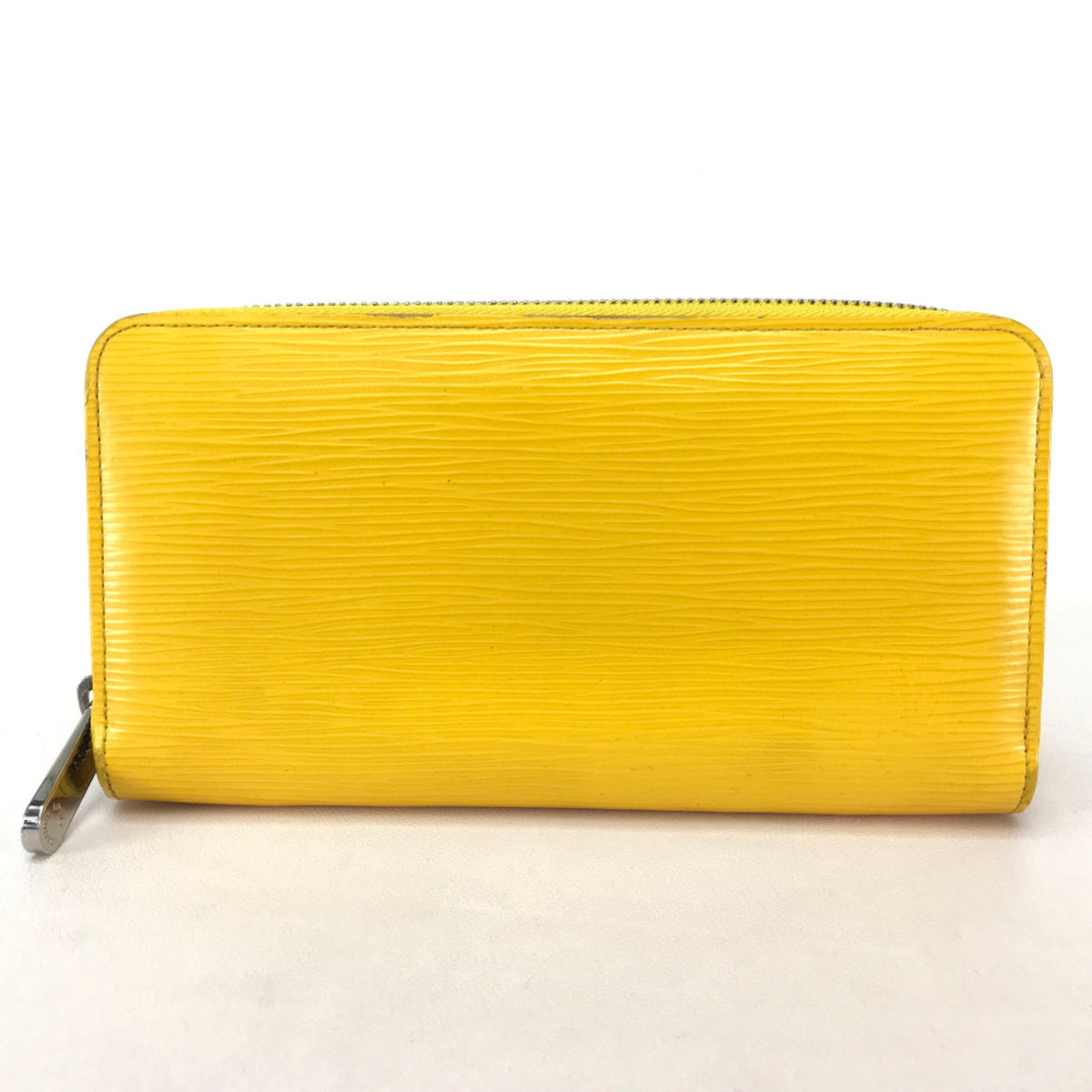 Louis Vuitton Yellow Leather Long Wallet (Bi-Fold) (Pre-Owned)