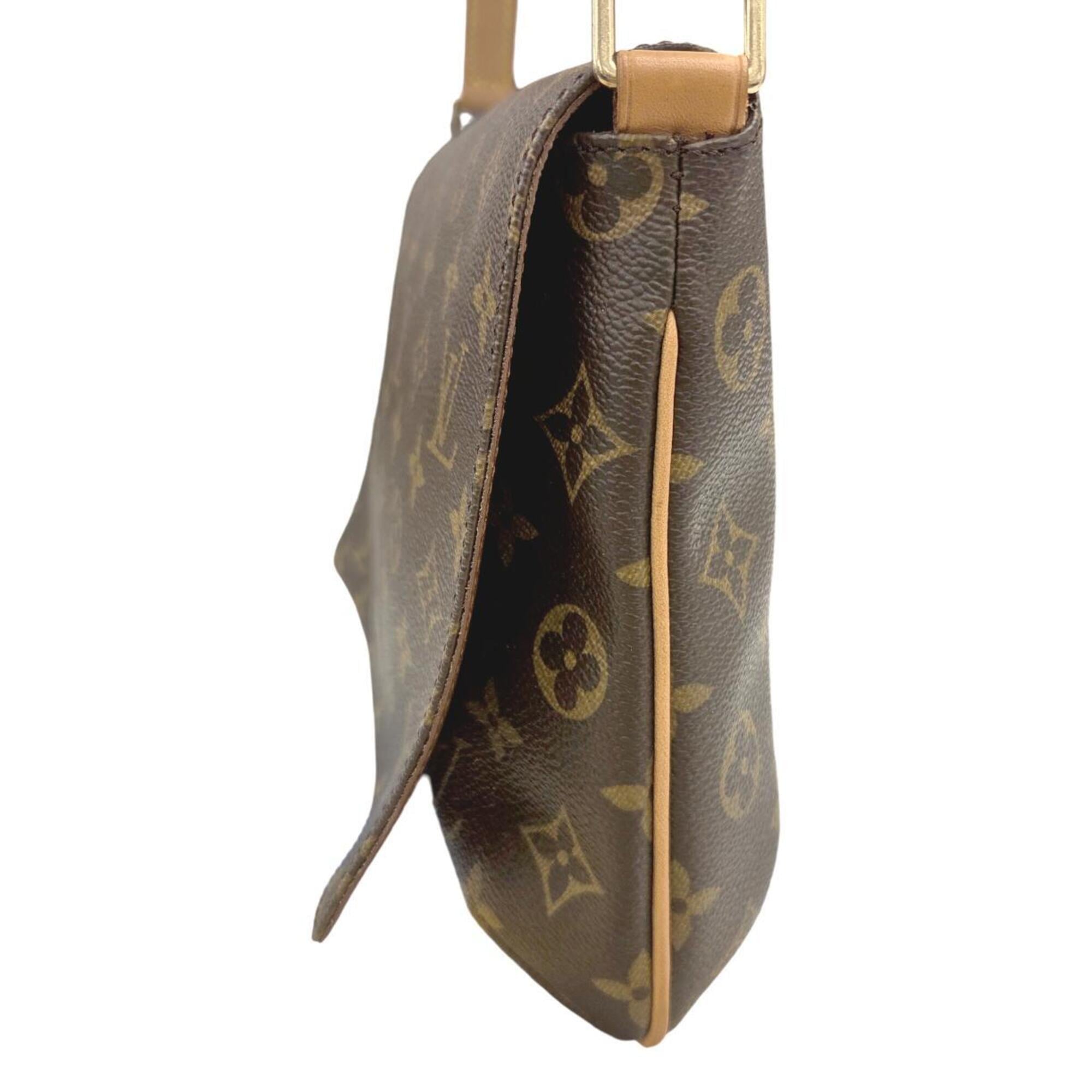 Louis Vuitton Brown Monogram Shoulder Bag (Pre-Owned)