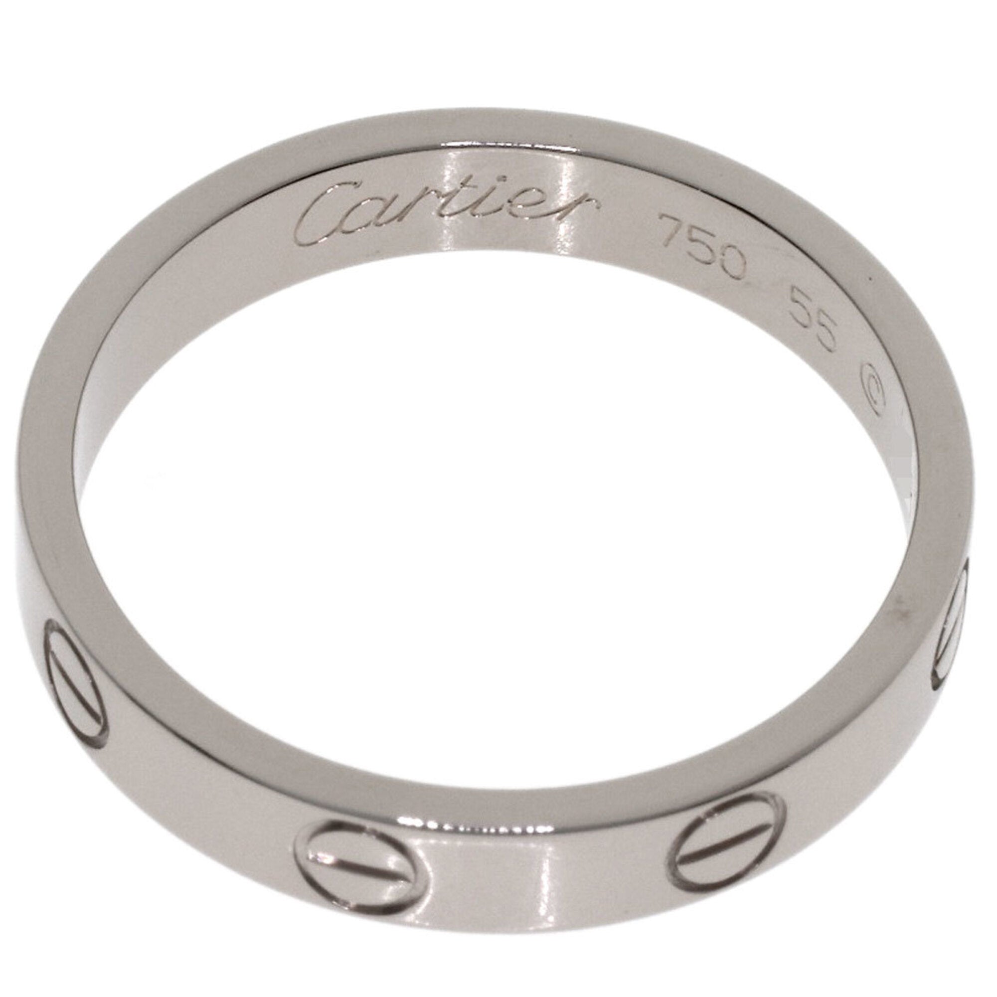Cartier White Gold (18K) Band Ring (Pre-Owned)