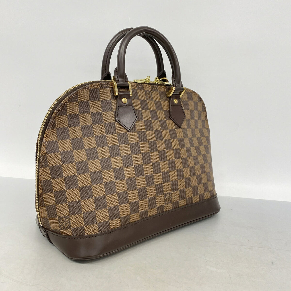Louis Vuitton Ebene Handbag (Pre-Owned)