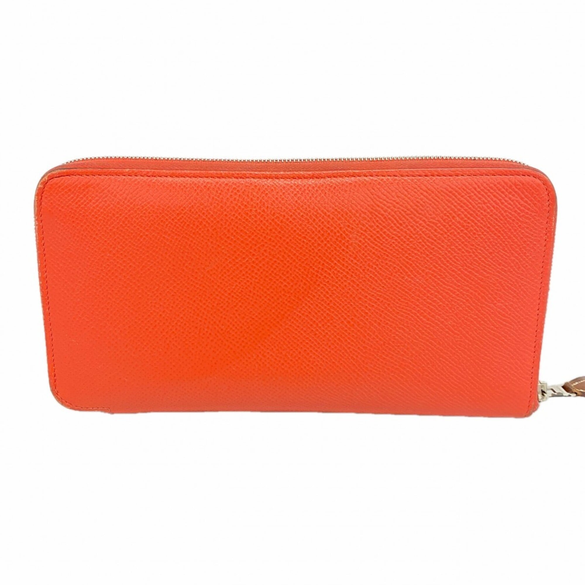Hermes Rose Jaipur Epsom Leather Long Wallet (Bi-Fold) (Pre-Owned)