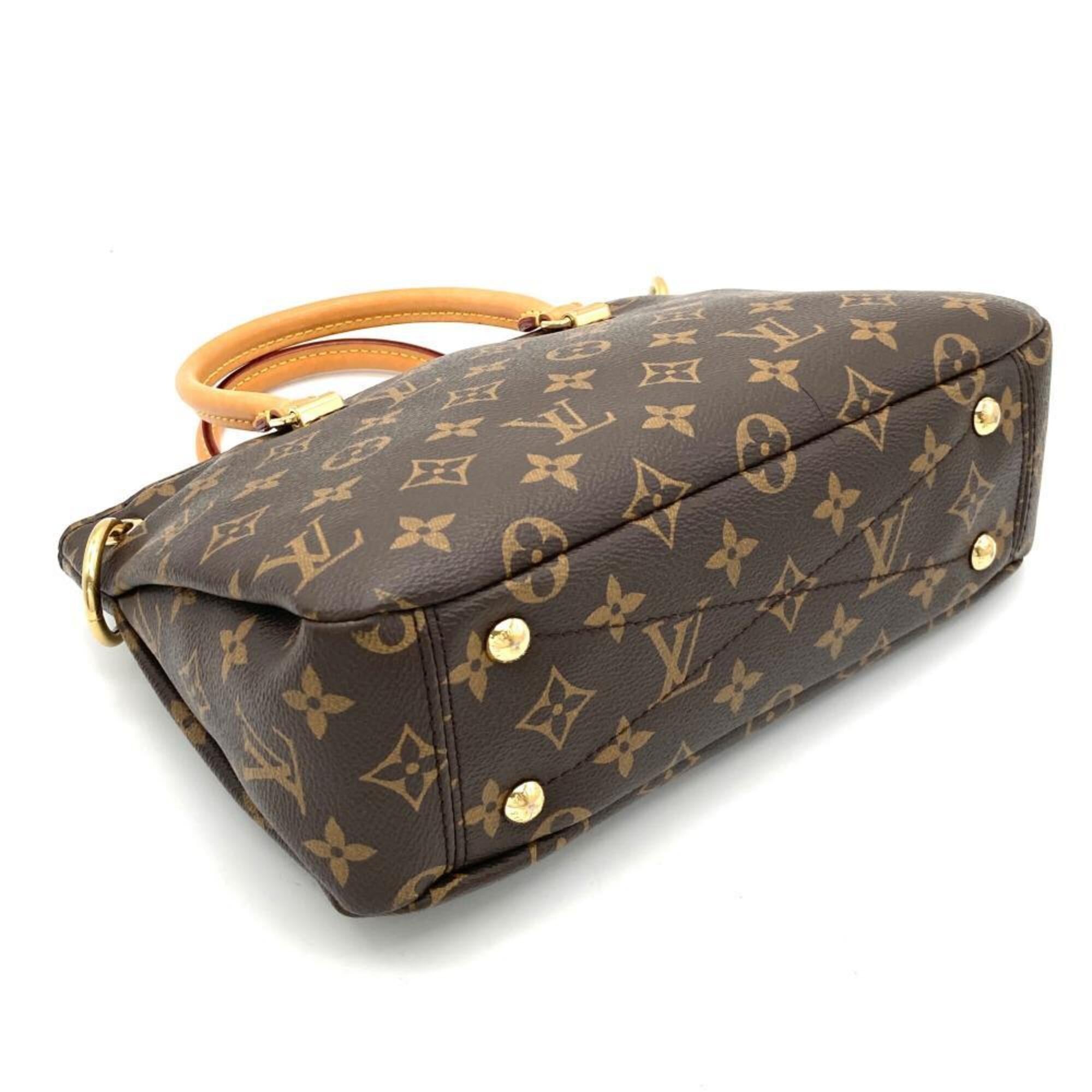 Louis Vuitton Cerise Red Color Monogram Canvas Handbag (Pre-Owned)