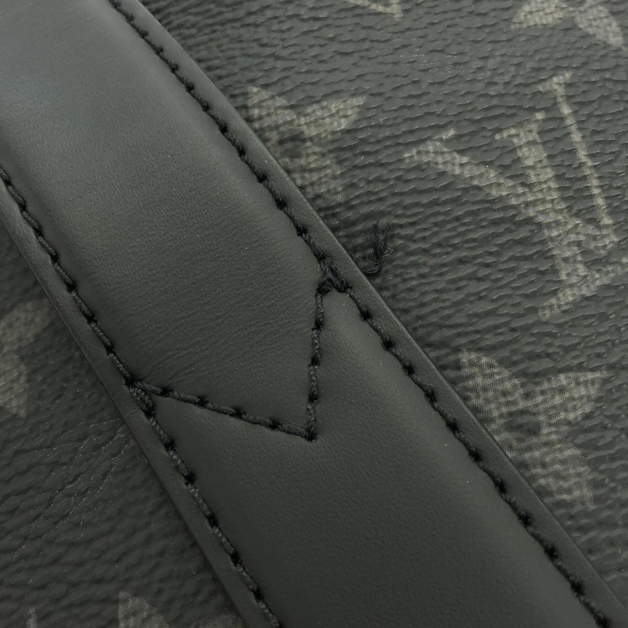 Louis Vuitton Black Coated Canvas Handbag (Pre-Owned)