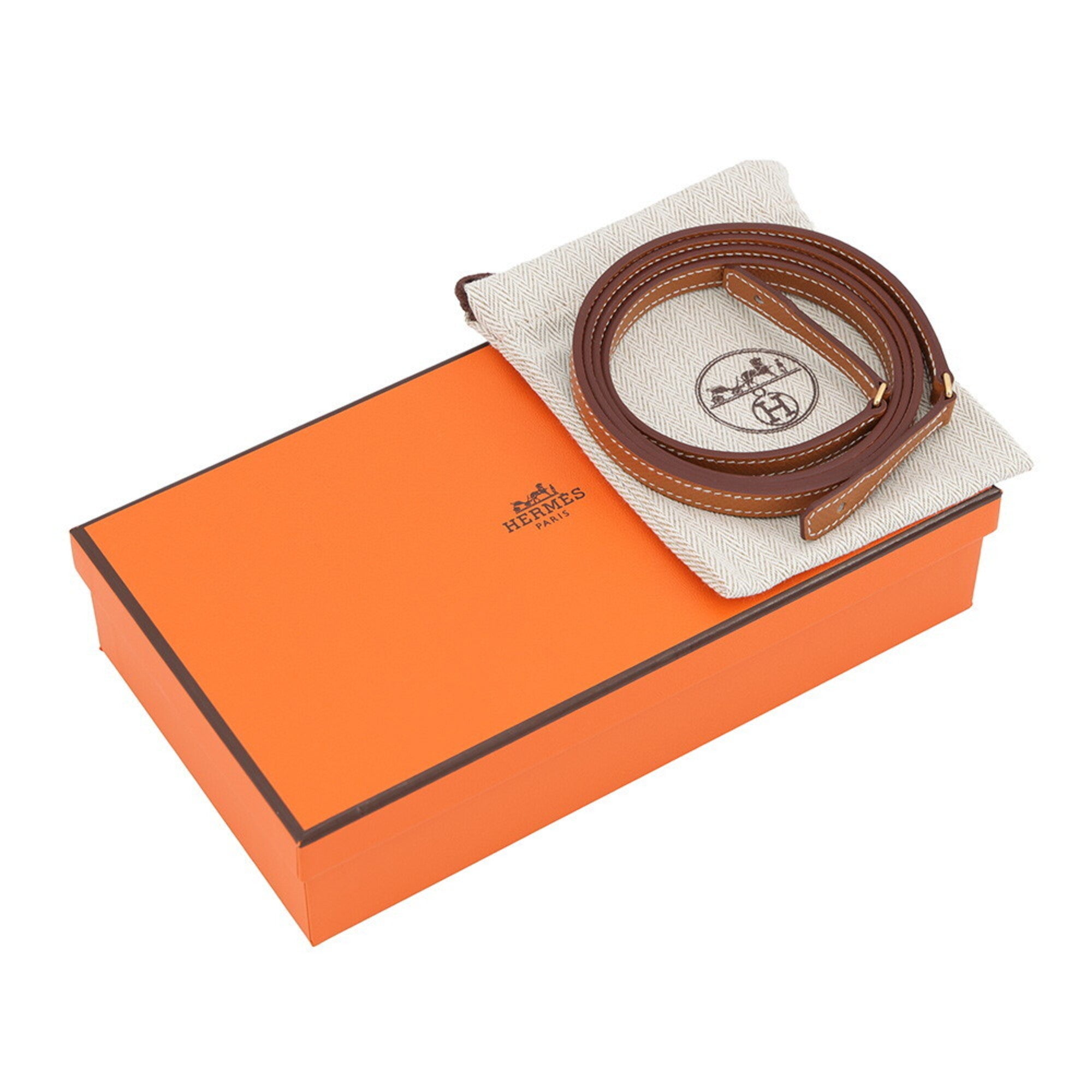 Hermes Kara Gold Epsom Leather Long Wallet (Bi-Fold) (Pre-Owned)