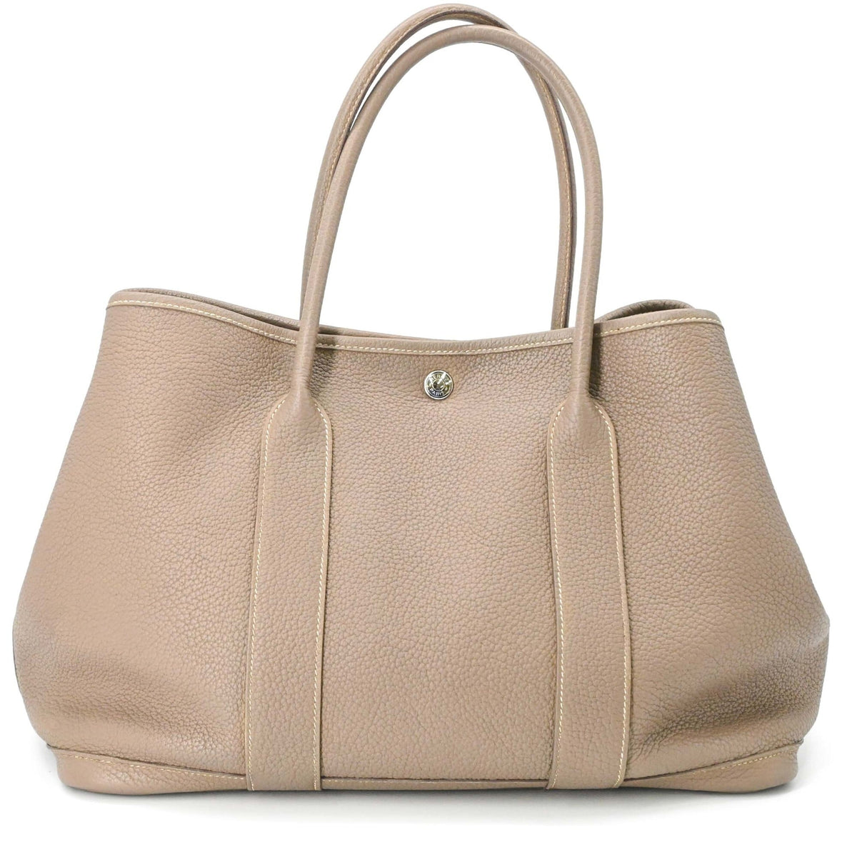 Hermes Etoupe Gray Negonda Leather Tote Bag (Pre-Owned)