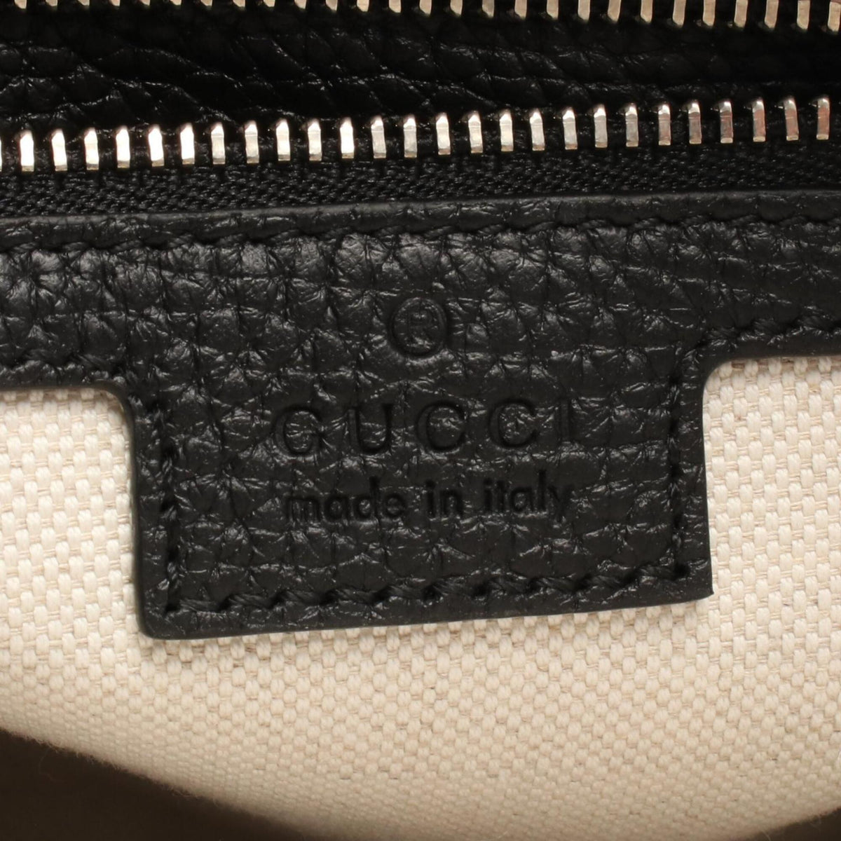 Gucci Black Leather Crossbody Bag Handbag Shoulder Bag (Pre-Owned)