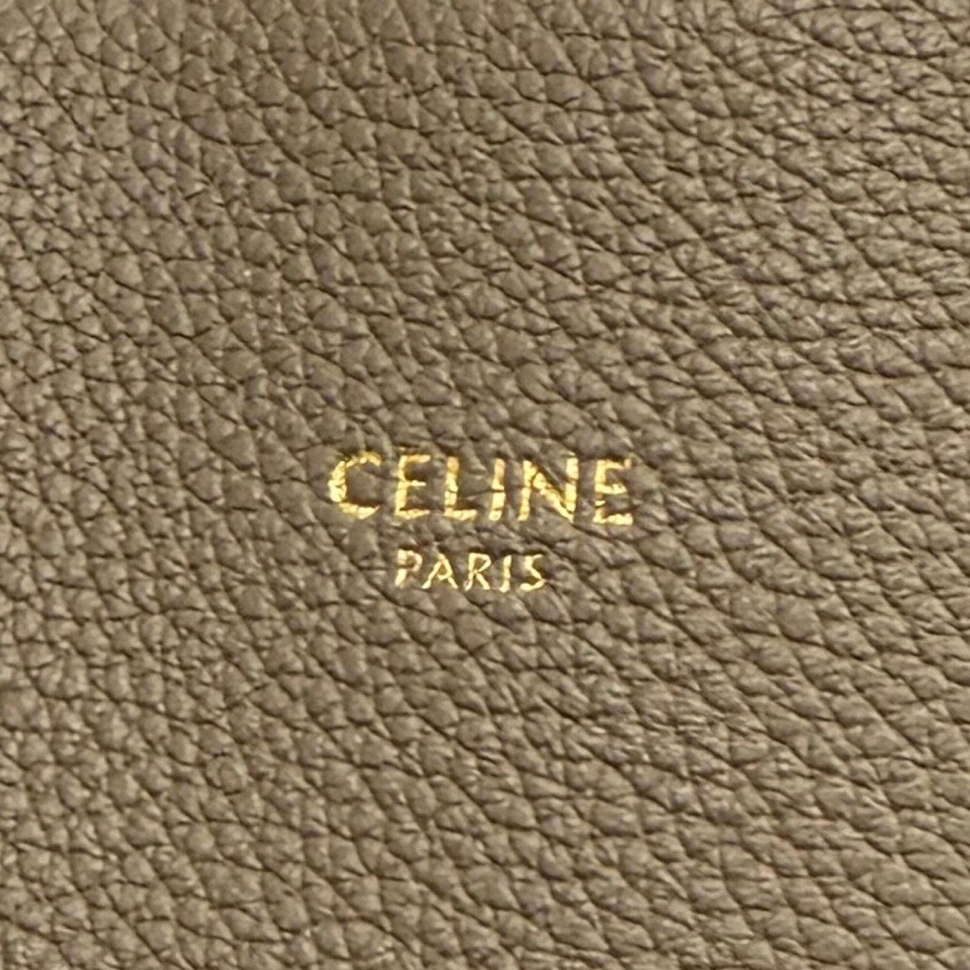 Celine Leather Tote Bag (Pre-Owned)