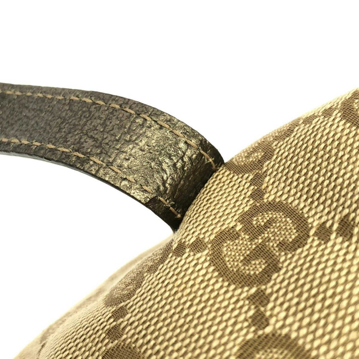Gucci Brown Gg Canvas Handbag (Pre-Owned)
