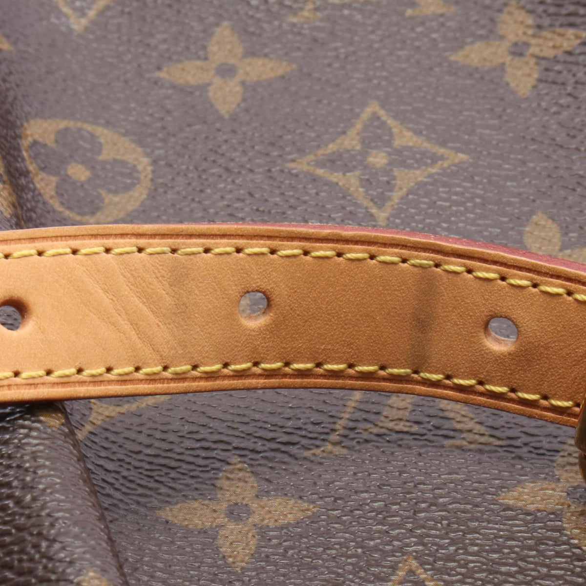 Louis Vuitton Brown Monogram Monogram Leather Handbag Shoulder Bag (Pre-Owned)
