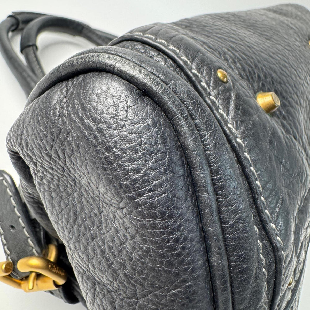 Chloé Black Leather Handbag (Pre-Owned)