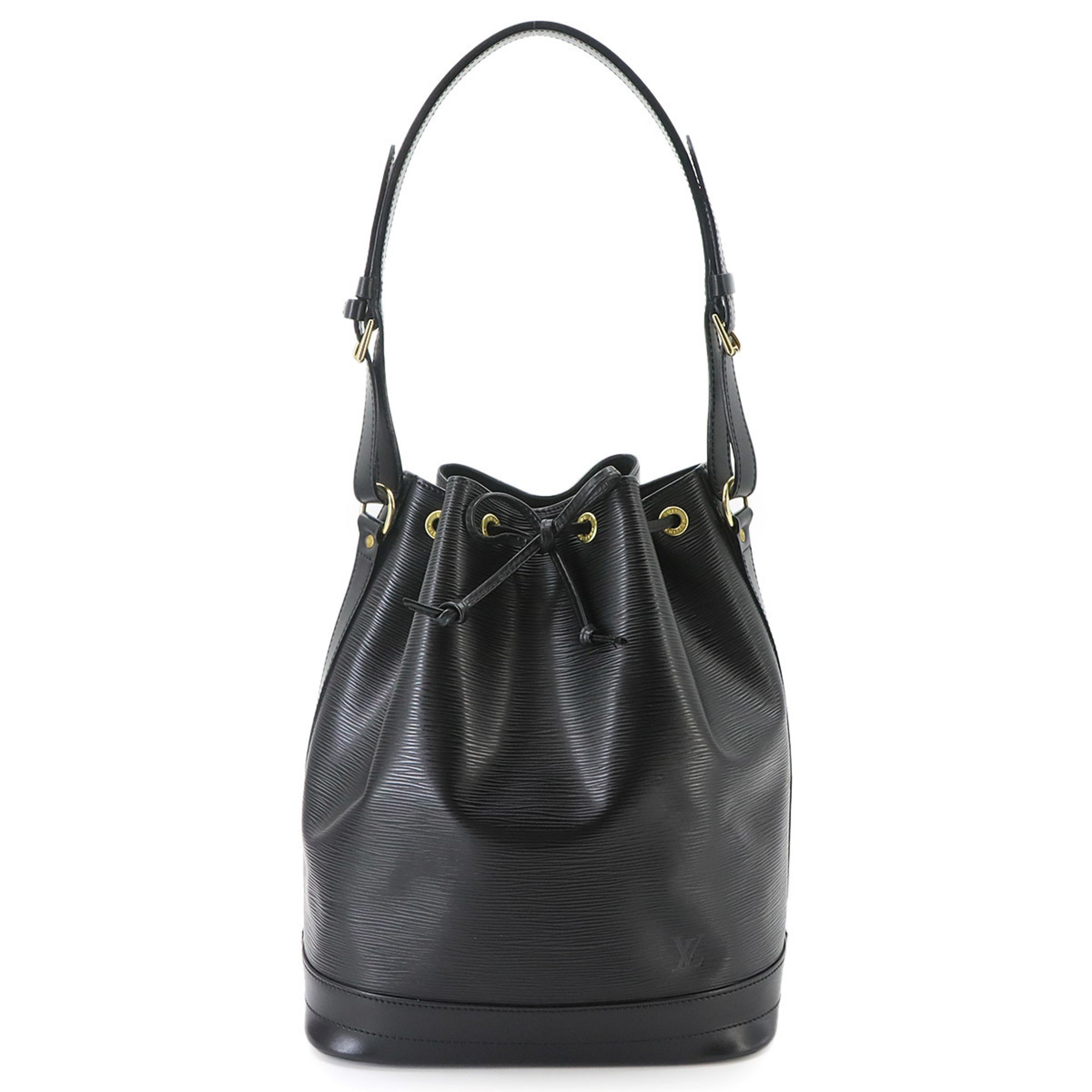 Louis Vuitton Epi Noir Epi Leather Handbag Shoulder Bag (Pre-Owned)