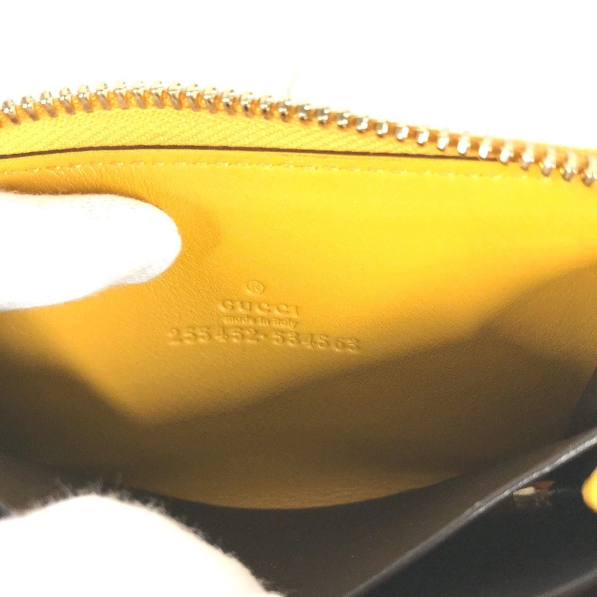 Gucci Yellow Long Wallet (Bi-Fold) (Pre-Owned)