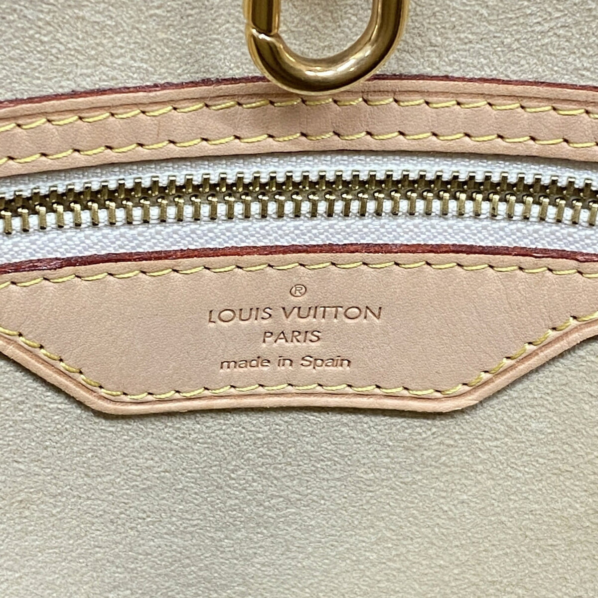 Louis Vuitton White Tote Bag (Pre-Owned)