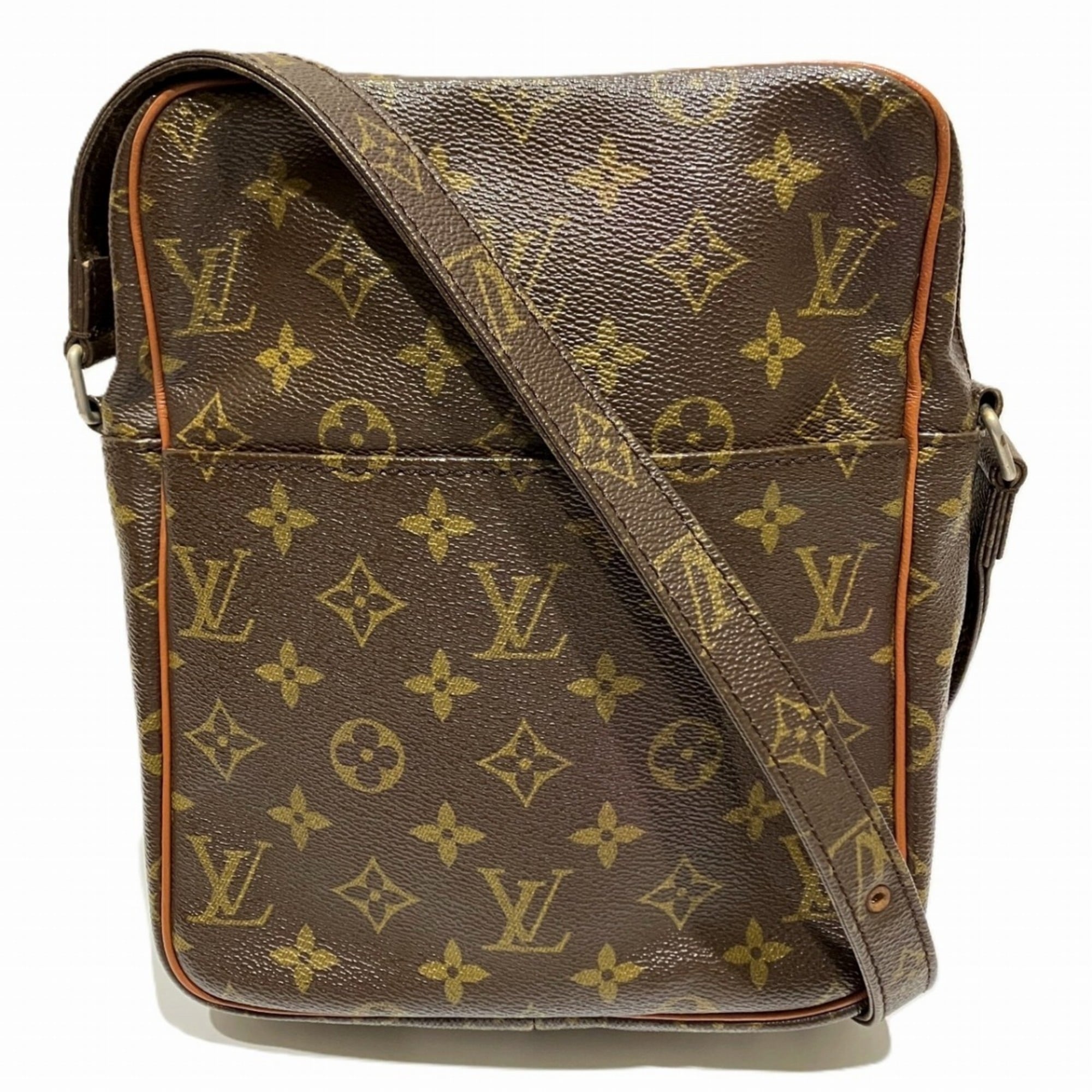 Louis Vuitton Brown Monogram Shoulder Bag (Pre-Owned)