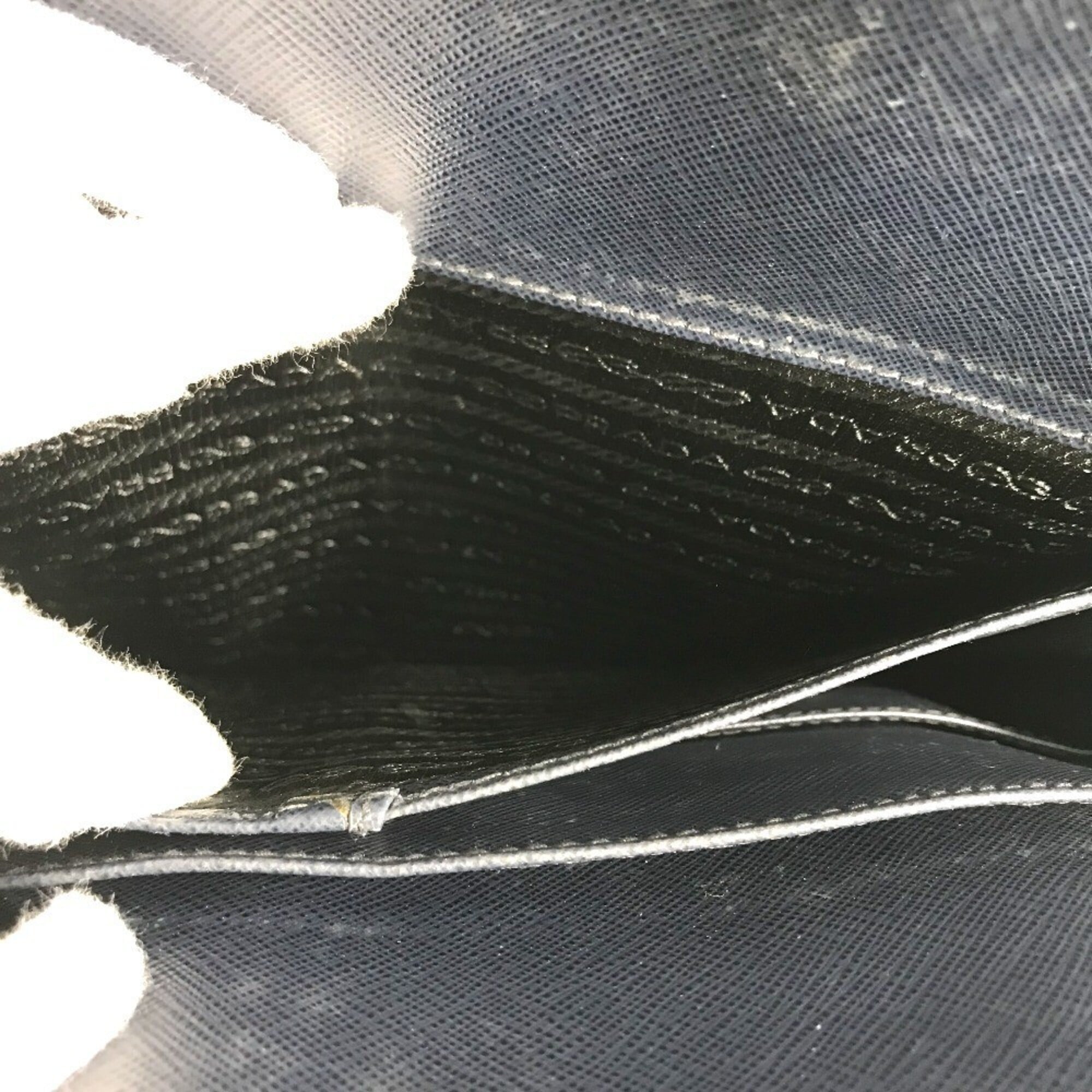 Prada Blue Leather Briefcase (Pre-Owned)