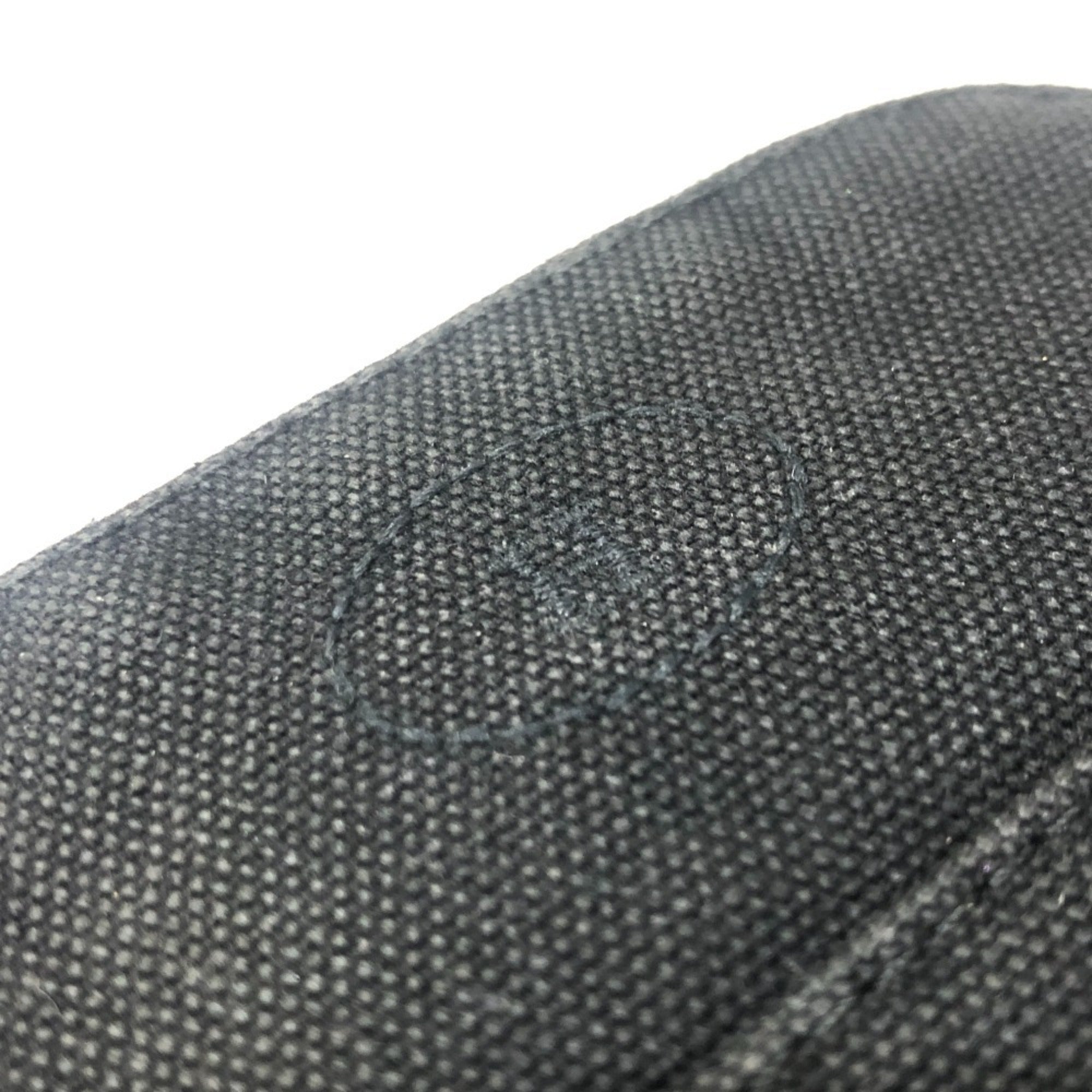 Hermes Bolide Black Canvas Pouch (Pre-Owned)