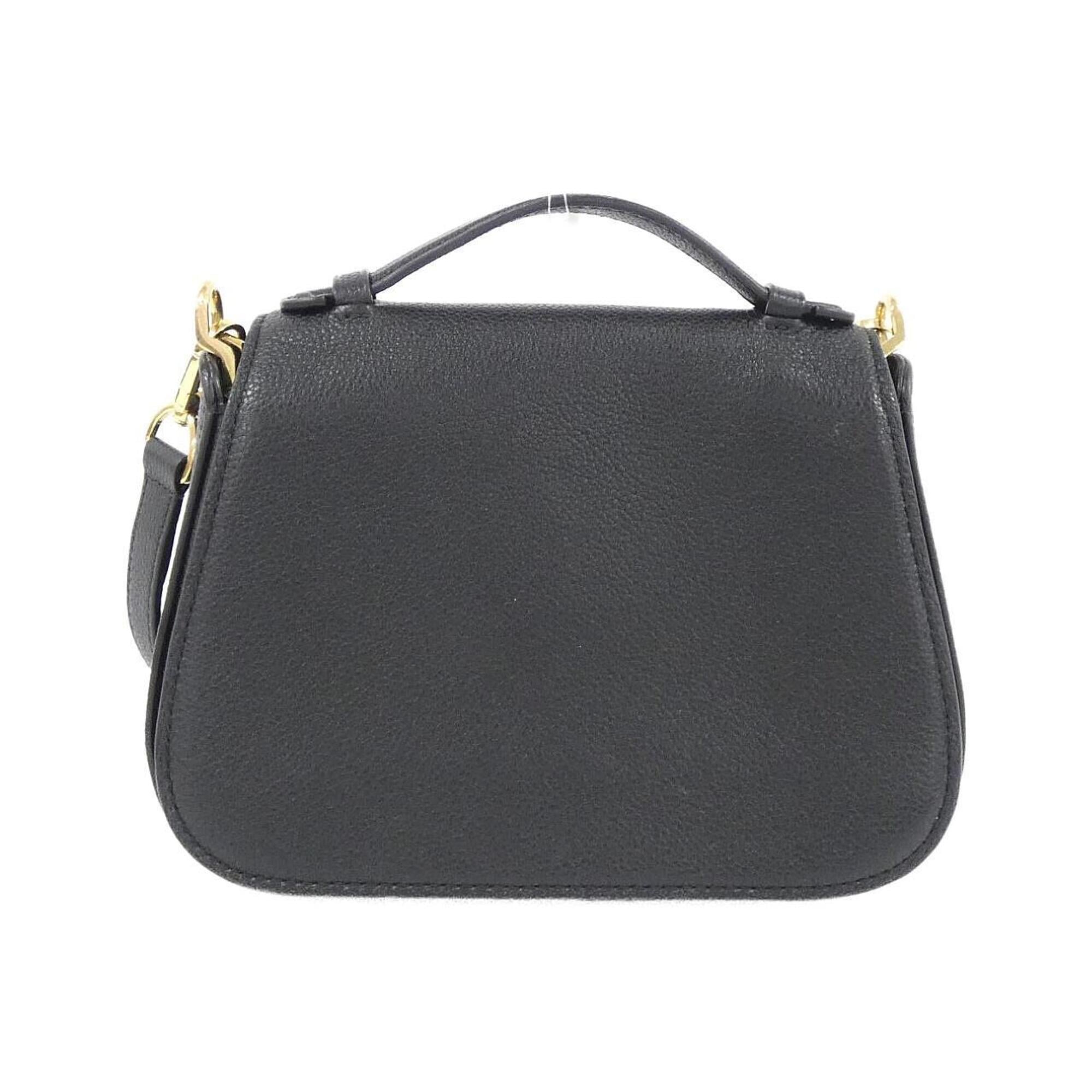 Louis Vuitton Taurillon Black Leather Shoulder Bag (Pre-Owned)