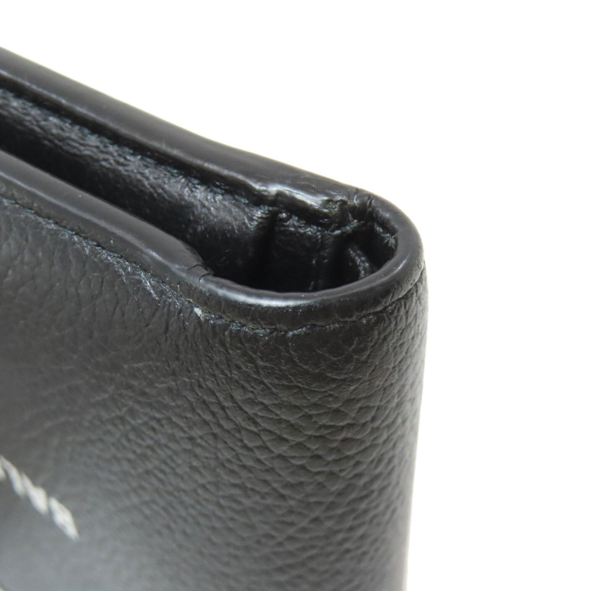 Balenciaga Black Leather Wallet (Bi-Fold) (Pre-Owned)