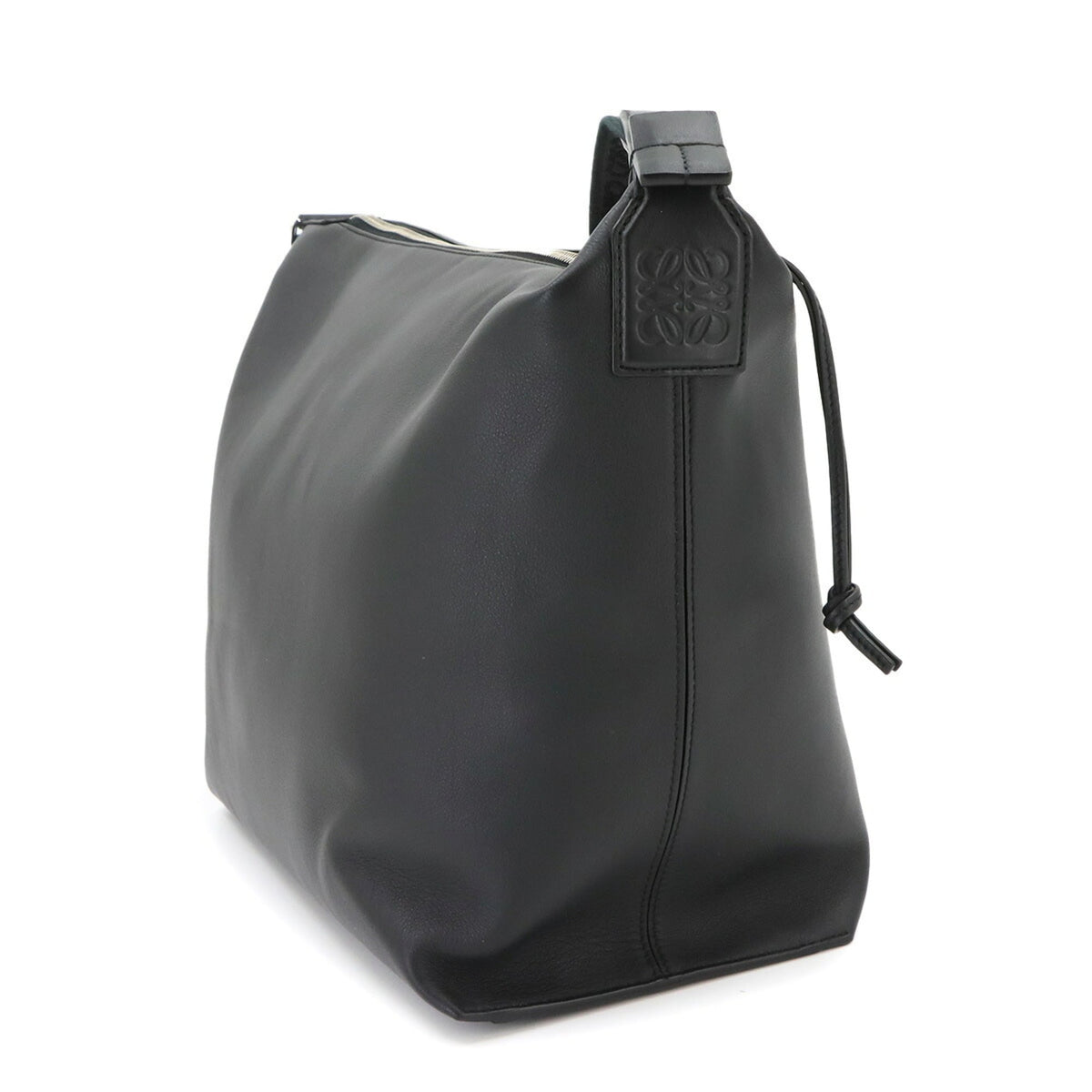 Loewe Black Leather Crossbody Bag Handbag Shoulder Bag (Pre-Owned)