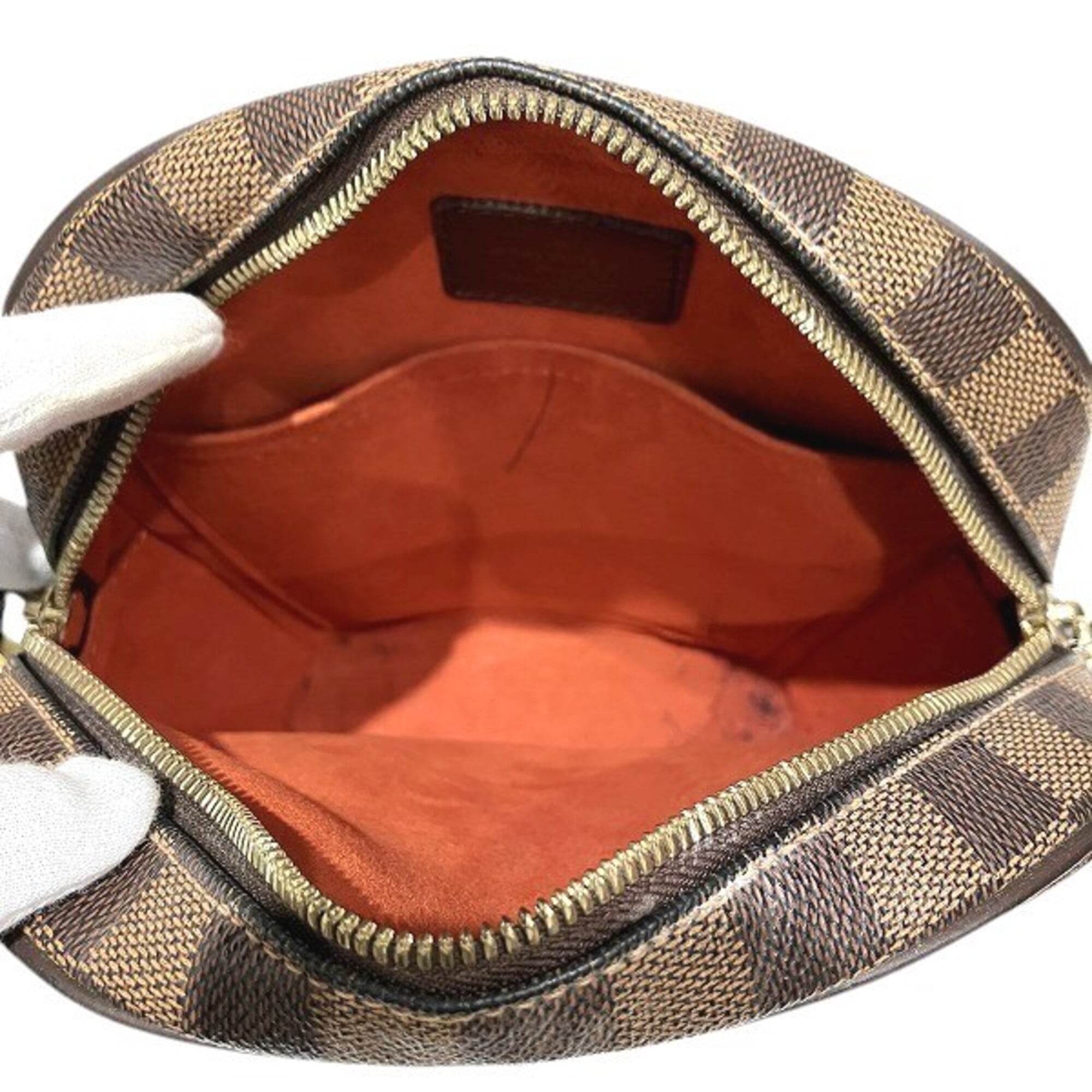 Louis Vuitton Brown Handbag Shoulder Bag (Pre-Owned)