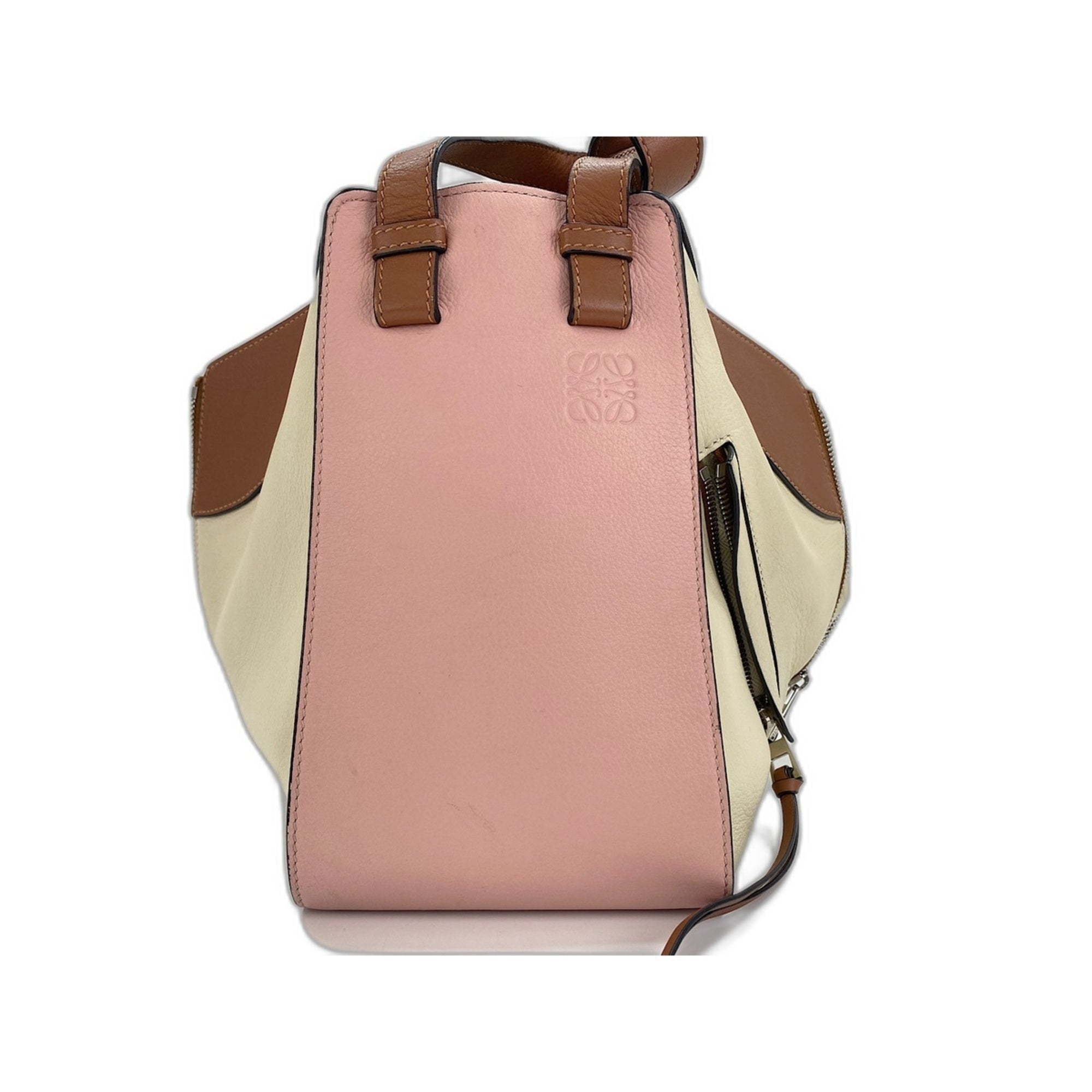 Loewe Pink Leather Shoulder Bag (Pre-Owned)