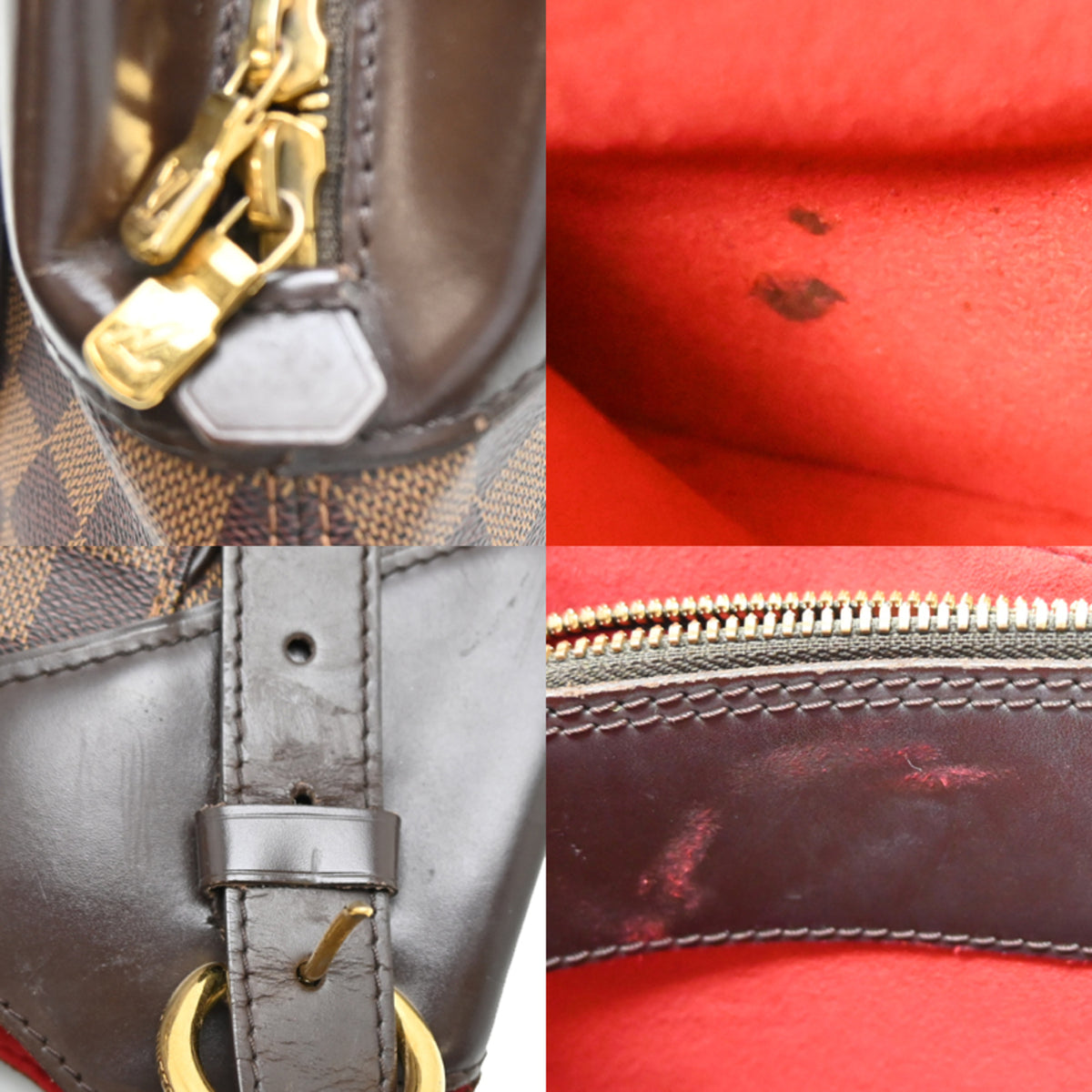 Louis Vuitton Brown Damier Canvas Shoulder Bag (Pre-Owned)
