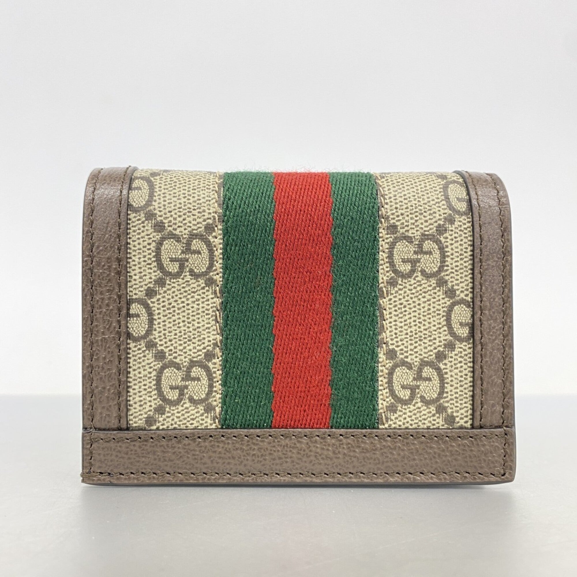 Gucci Brown Pvc Wallet (Bi-Fold) (Pre-Owned)