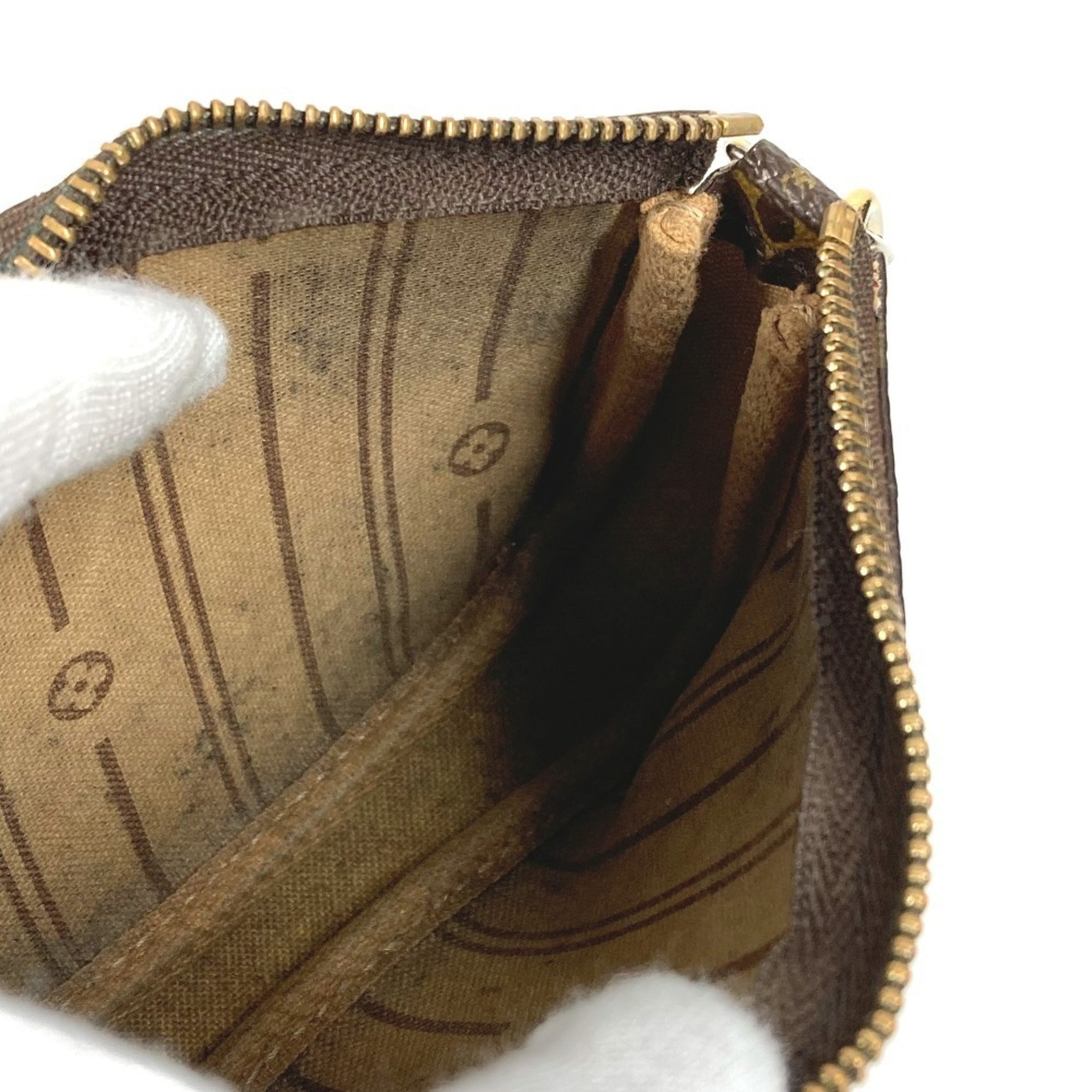 Louis Vuitton Brown Monogram Monogram Handbag Pochette Shoulder Bag (Pre-Owned)