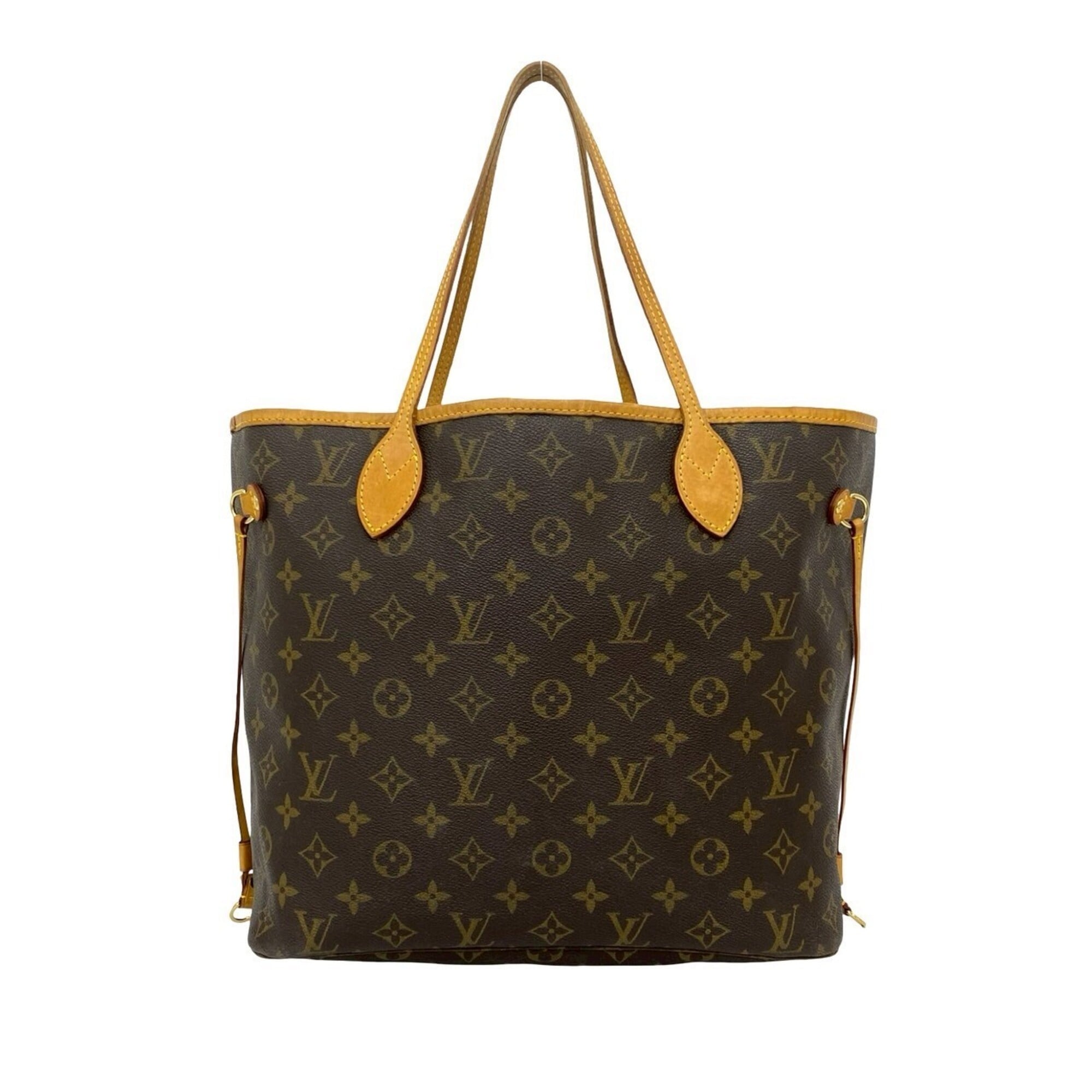 Louis Vuitton Brown Leather Pvc Handbag Shoulder Bag Tote Bag (Pre-Owned)