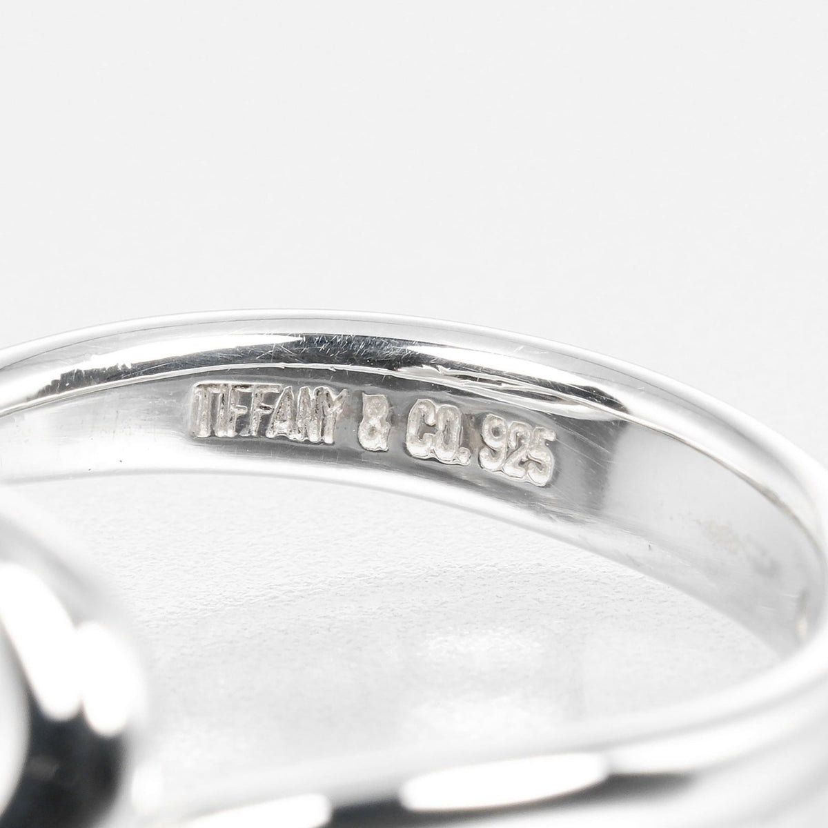 Tiffany Silver 925 Band Ring (Pre-Owned)