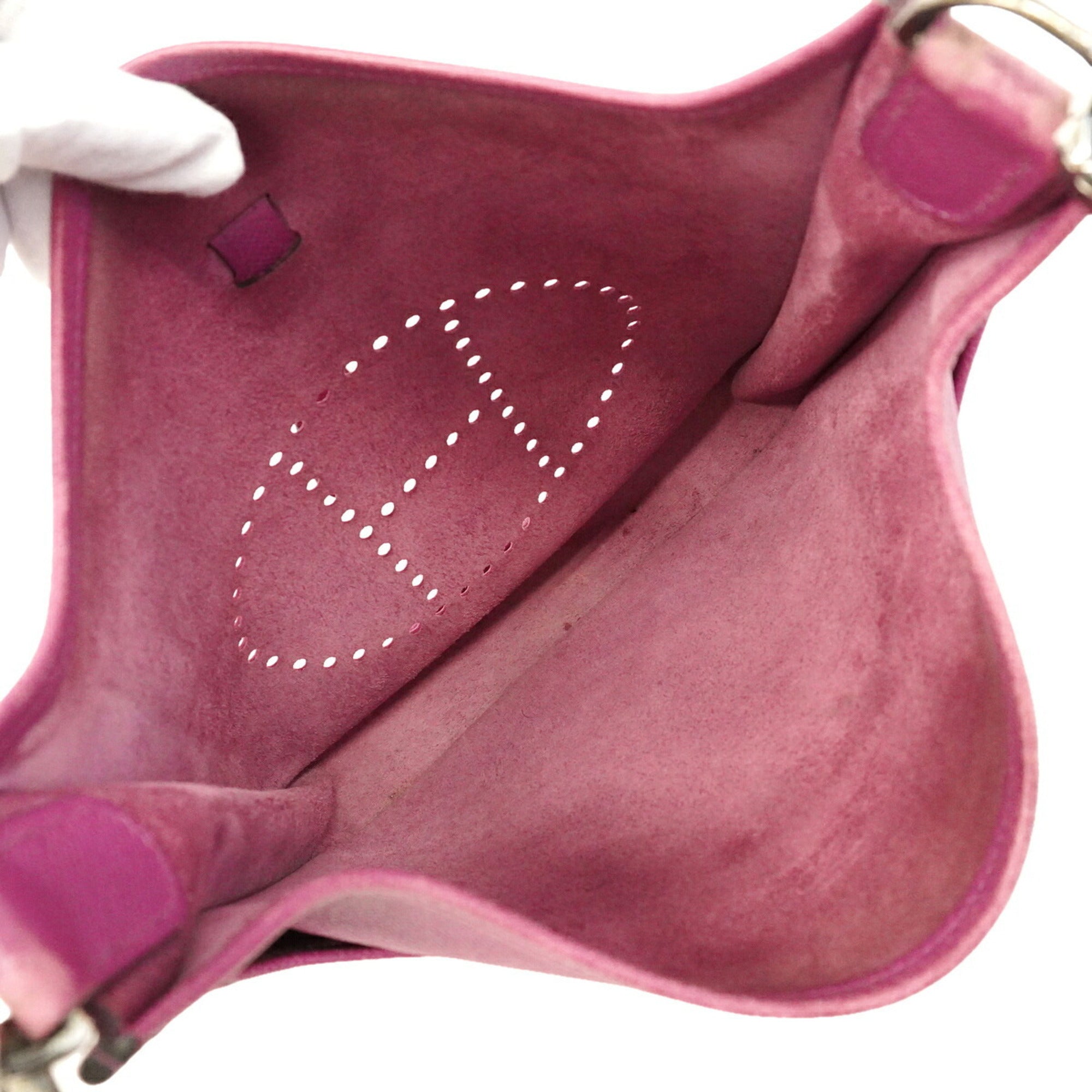 Hermes Cyclamen Epsom Leather Leather Shoulder Bag (Pre-Owned)