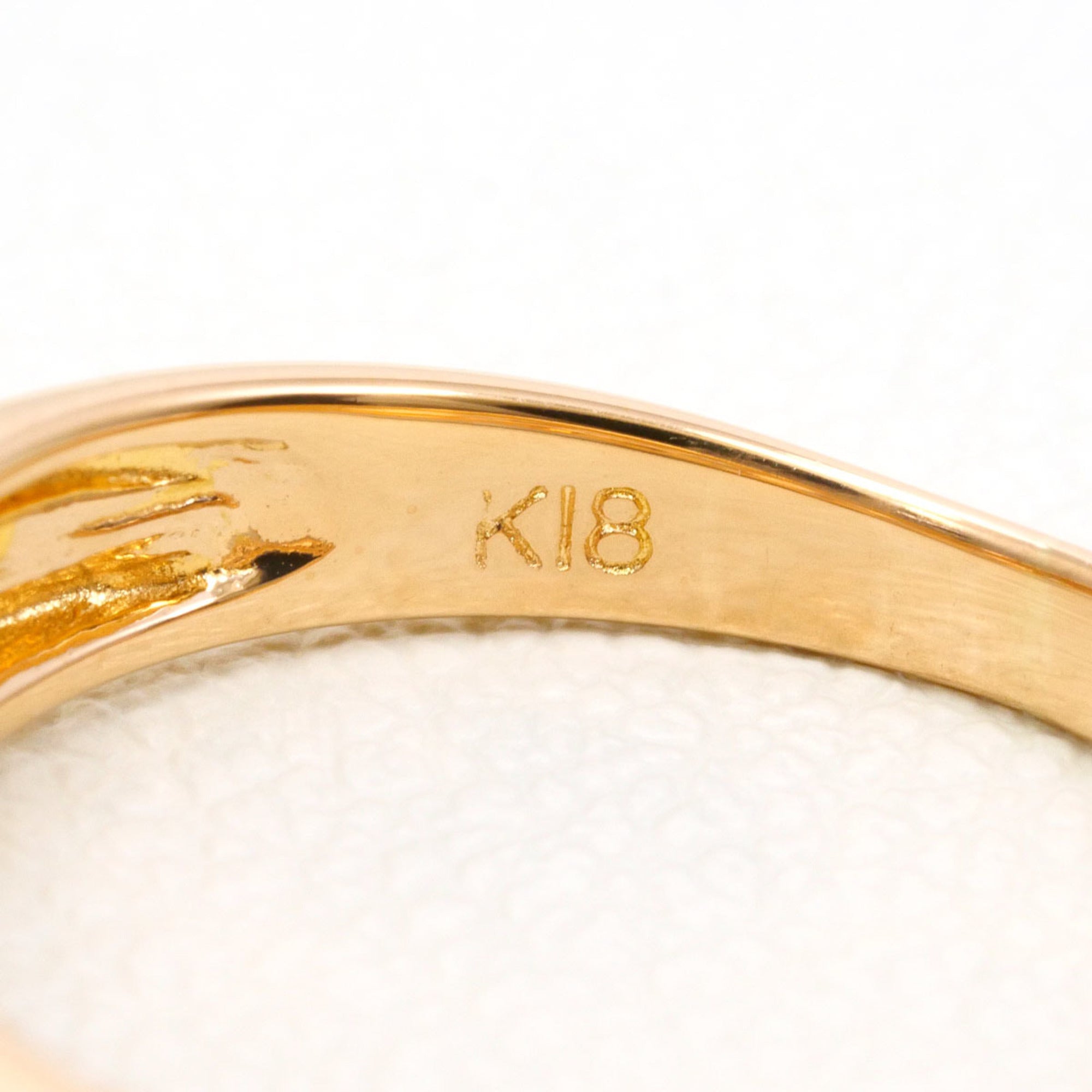 Unbranded Pink Gold Pink Gold (18K) Band Ring (Pre-Owned)