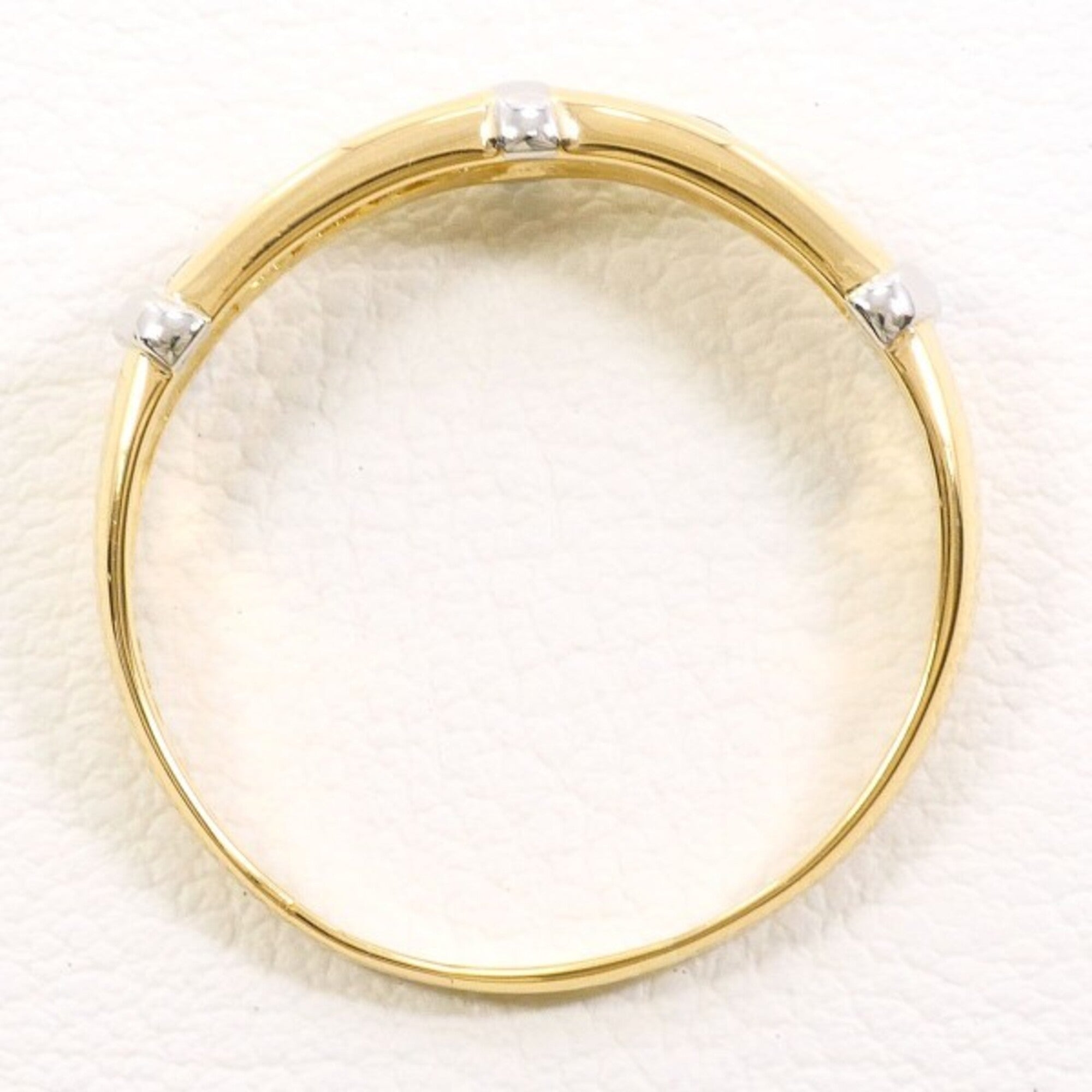Unbranded Platinum Yellow Gold Yellow Gold (18K) Platinum 900 Band Ring (Pre-Owned)