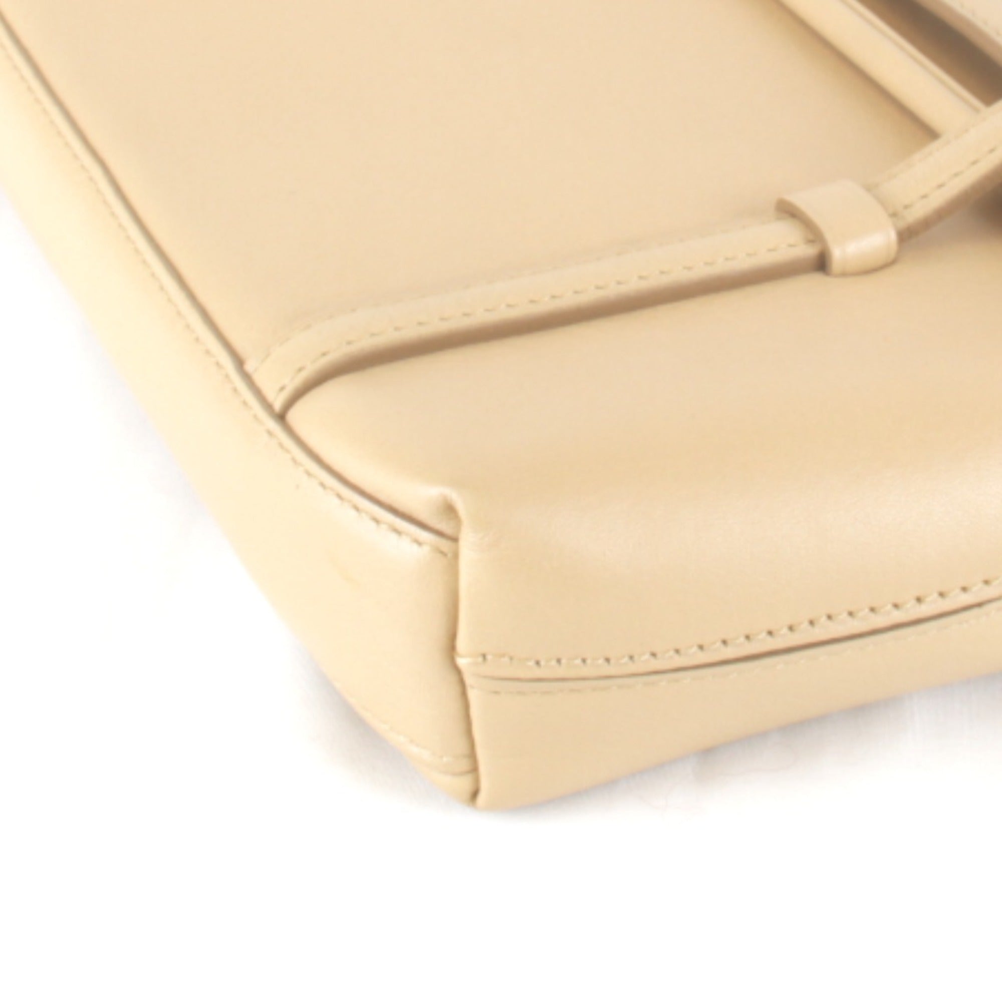 Cartier Cabochon Beige Leather Handbag (Pre-Owned)