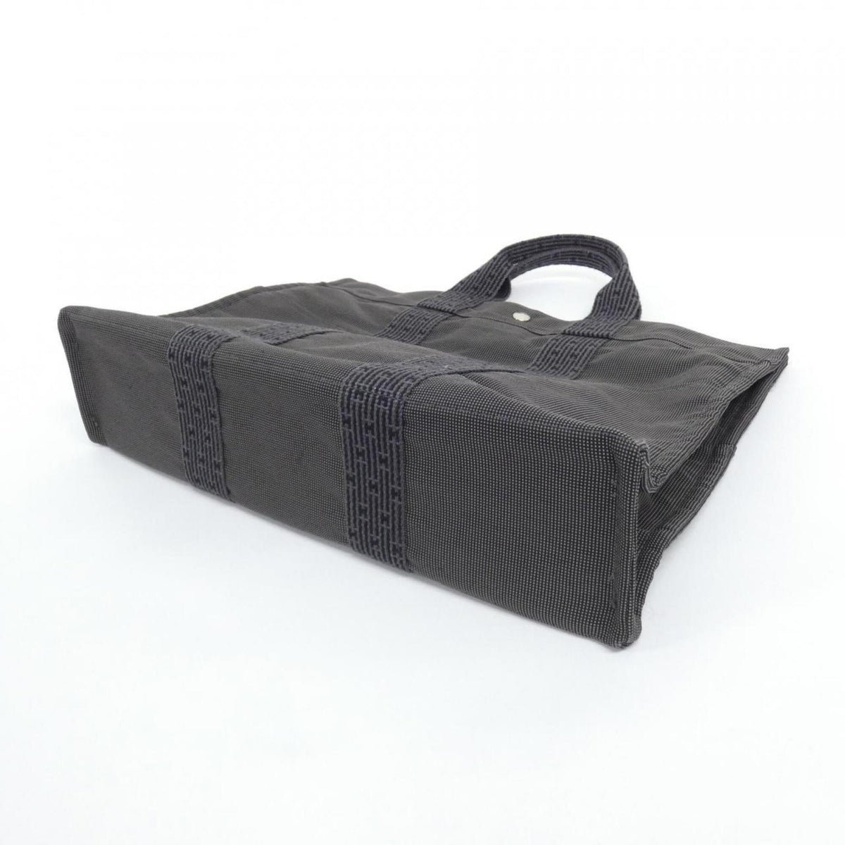 Hermes Black Canvas Handbag (Pre-Owned)