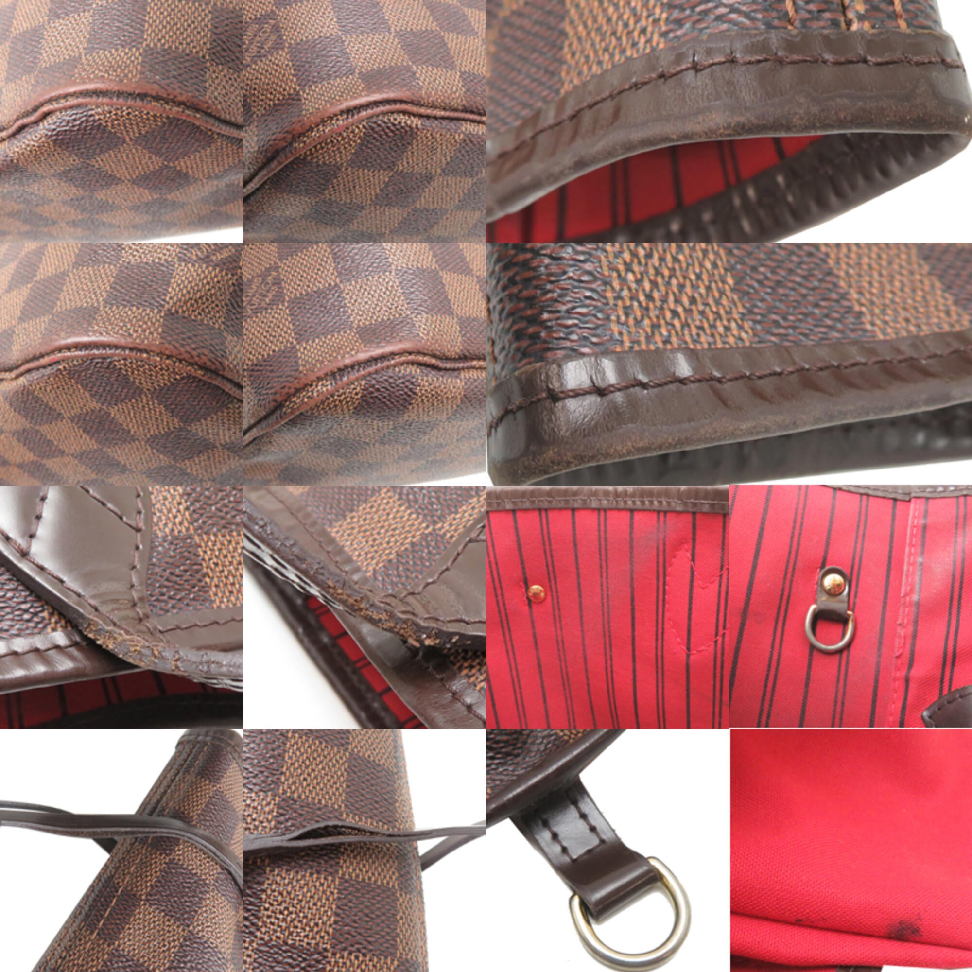 Louis Vuitton Brown Damier Canvas Tote Bag (Pre-Owned)