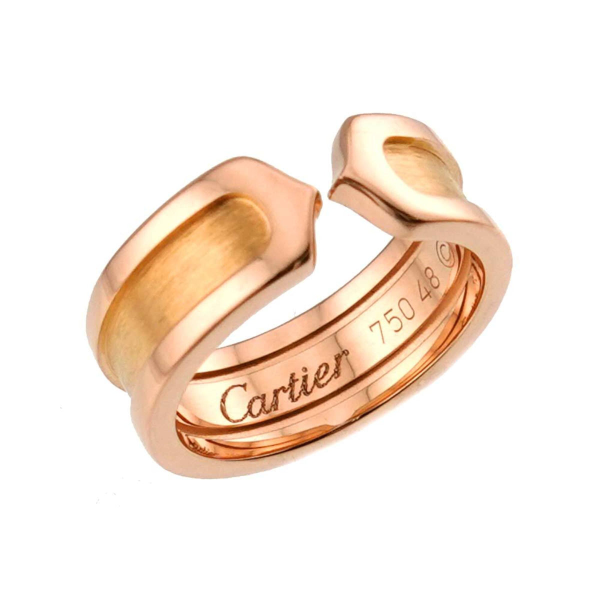 Cartier Pink Gold (18K) Band Ring (Pre-Owned)