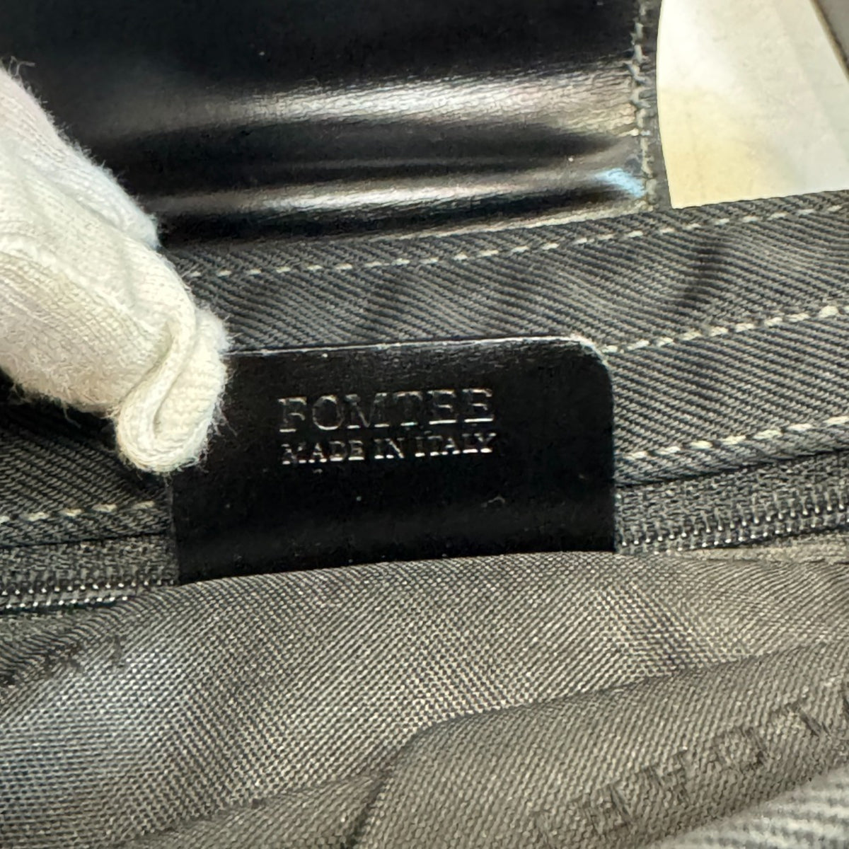 Bvlgari Black Canvas Tote Bag (Pre-Owned)