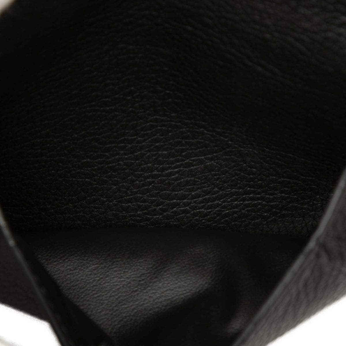 Louis Vuitton Black Leather Wallet (Bi-Fold) (Pre-Owned)