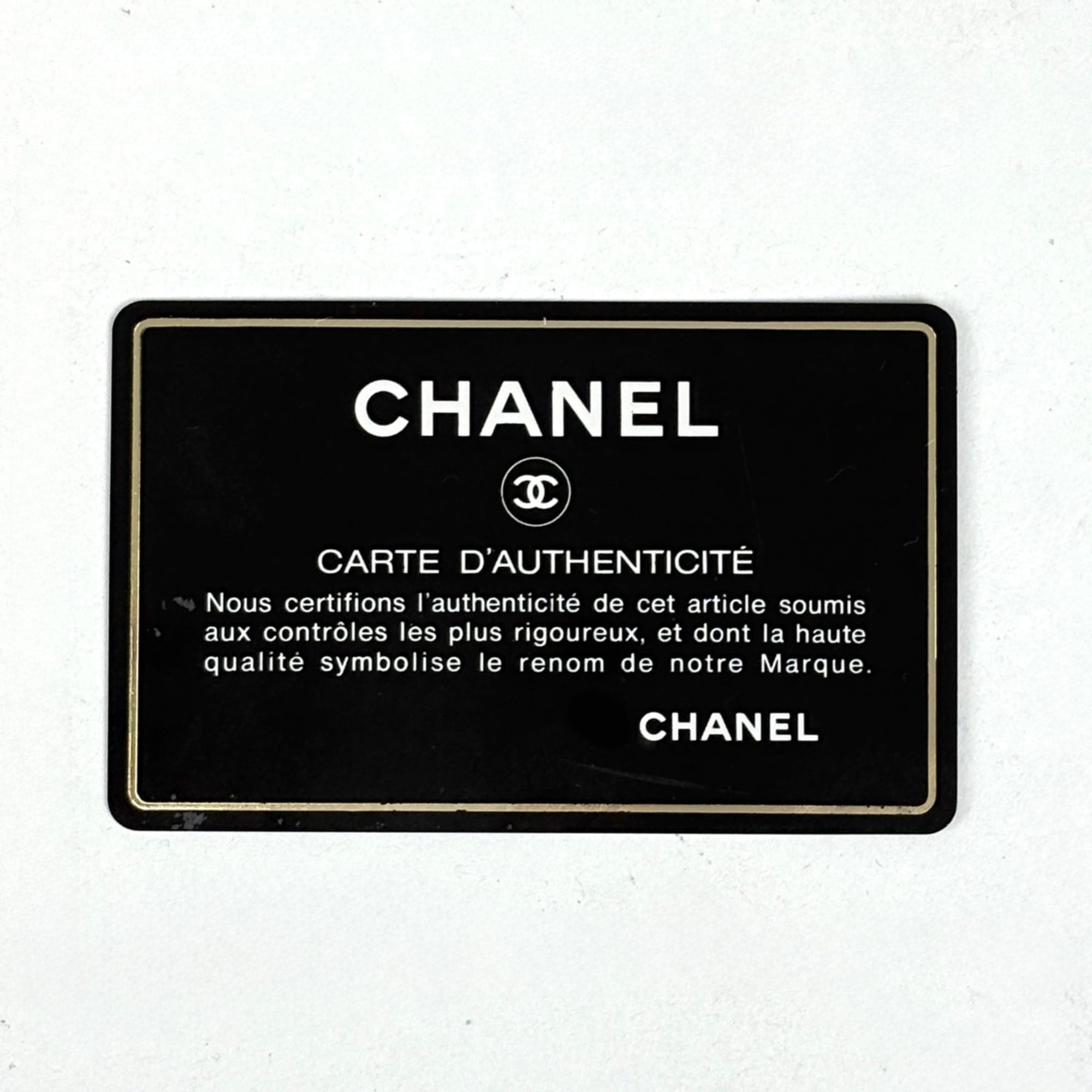 Chanel Navy Grained Calfskin Shoulder Bag (Pre-Owned)