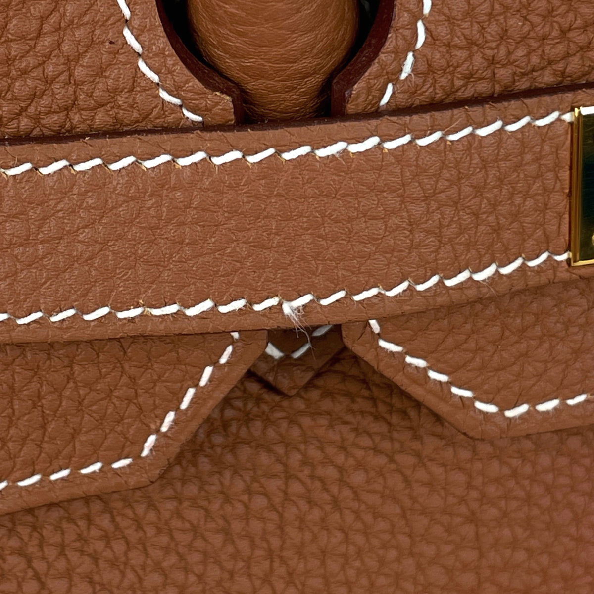 Hermes Birkin Brown Togo Leather Handbag (Pre-Owned)