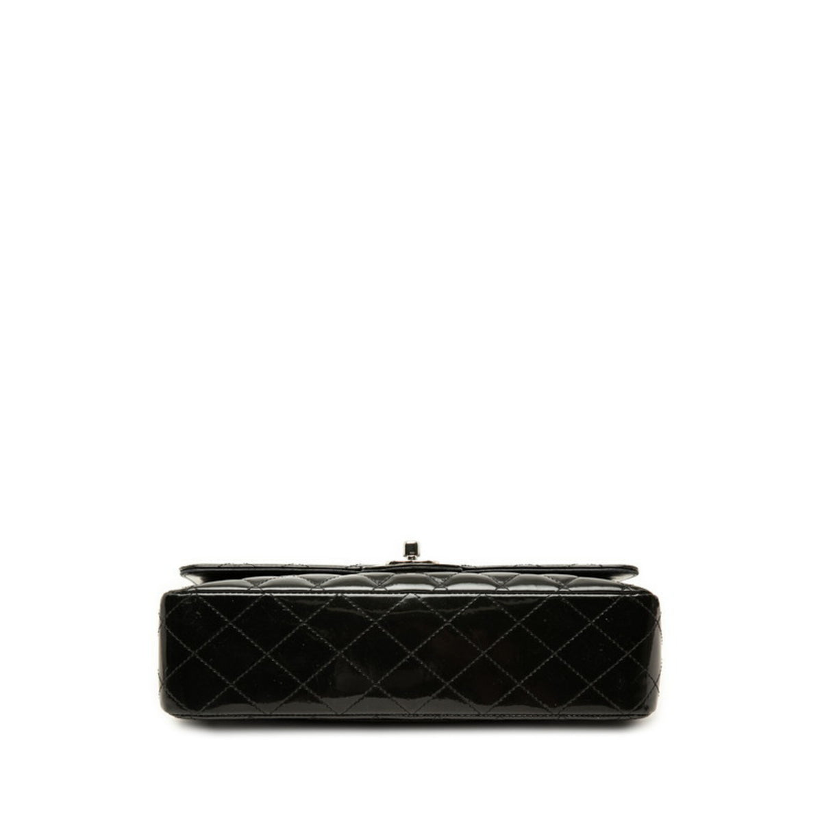 Chanel Black Patent Leather Shoulder Bag (Pre-Owned)