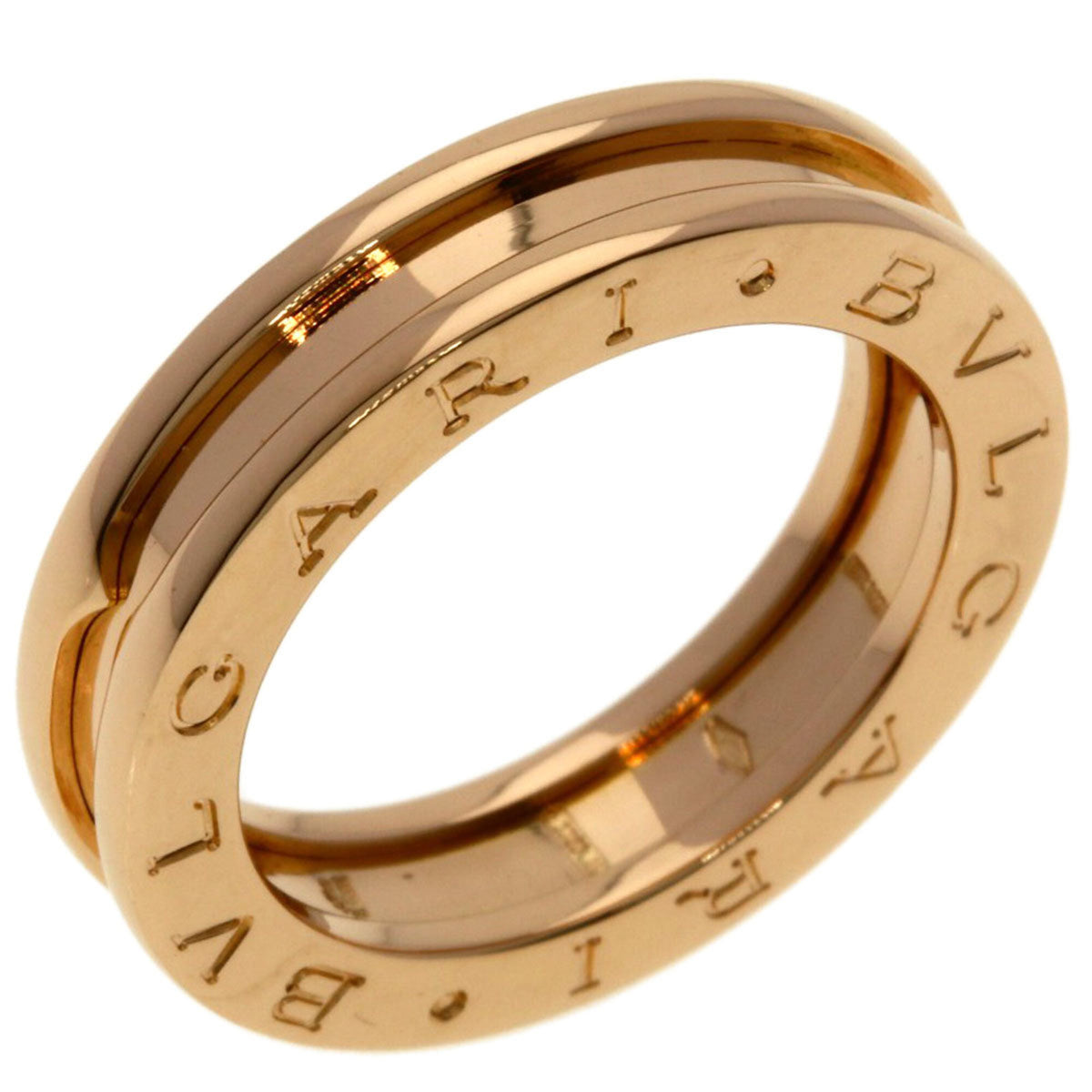 Bvlgari B.Zero1 Pink Gold (18K) Band Ring (Pre-Owned)