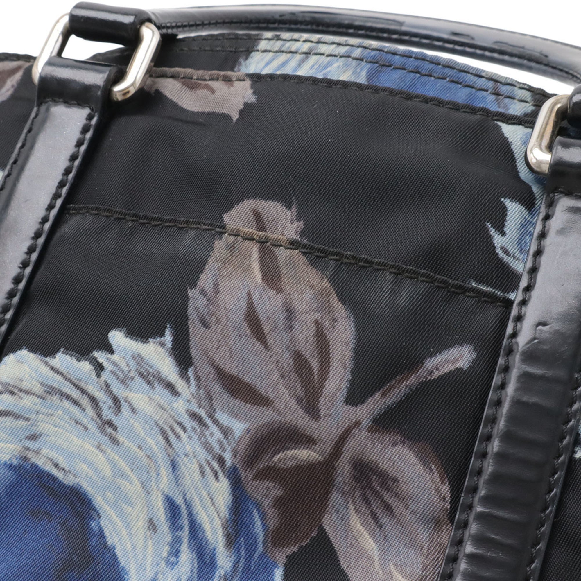 Prada Black Nylon Handbag Shoulder Bag Tote Bag (Pre-Owned)