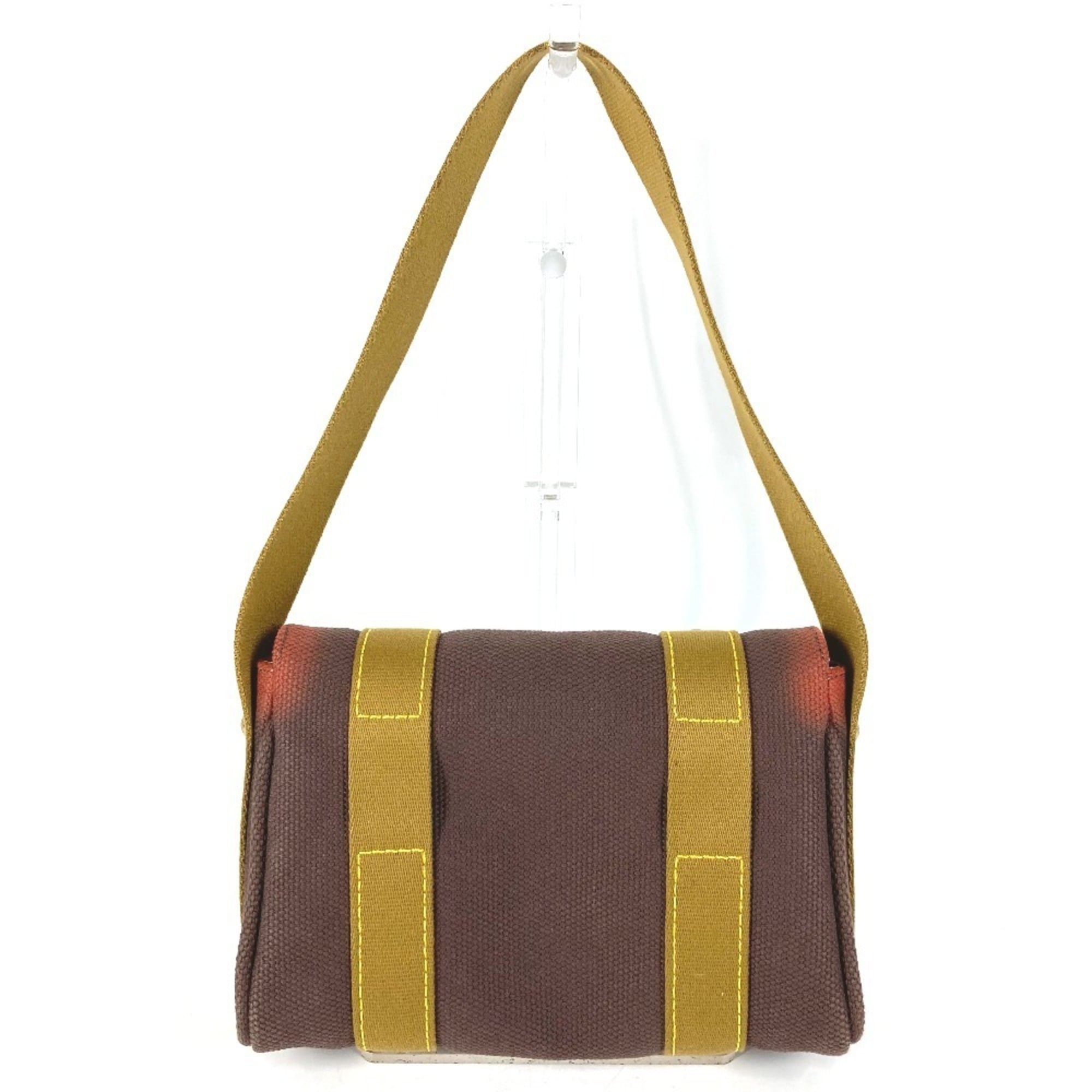 Louis Vuitton Brown Canvas Shoulder Bag (Pre-Owned)